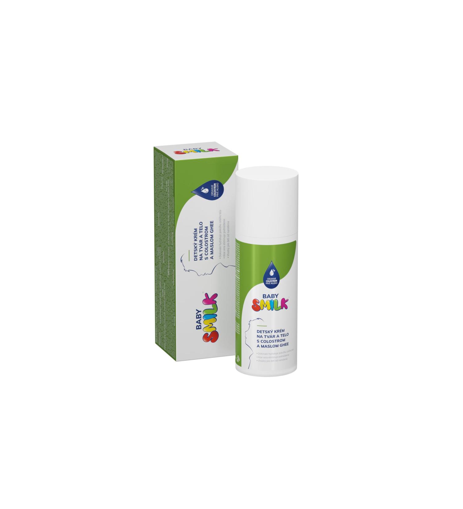 Cr me pour le visage et le corps de b b avec du colostrum et du beurre de ghee