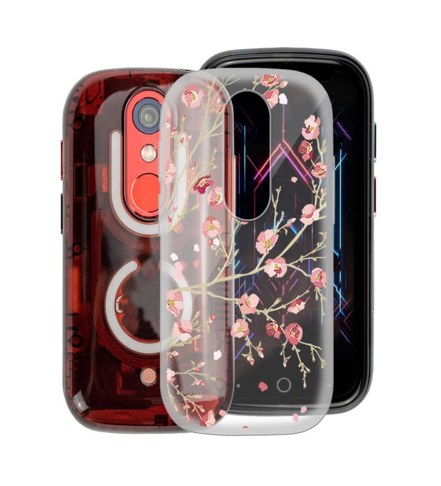 KJYFOANI Phone Case for Unihertz Jelly Star (3.00") Shockproof Bumper Soft Cover Shell Ultra-Slim Stylish X Anti-Yellowing Protection Case for Unihertz Jelly Star for Women/Girl - Flower - Buy Online on GoSupps.com