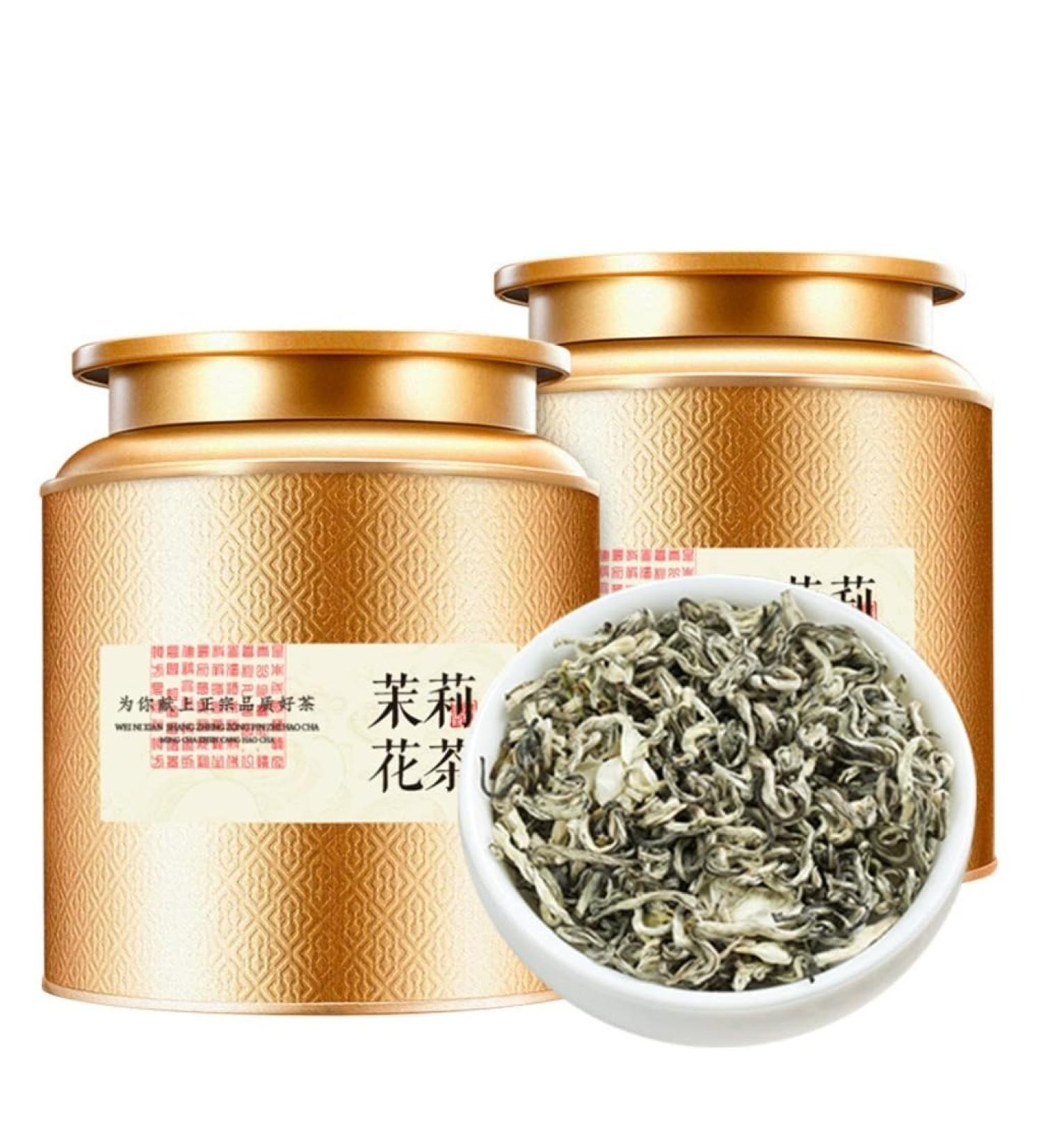 Th Vert Au Jasmin Ar me Puissant 250g / 8 81oz Arri re-go t Frais Et Sucr  - Buy Online on GoSupps.com