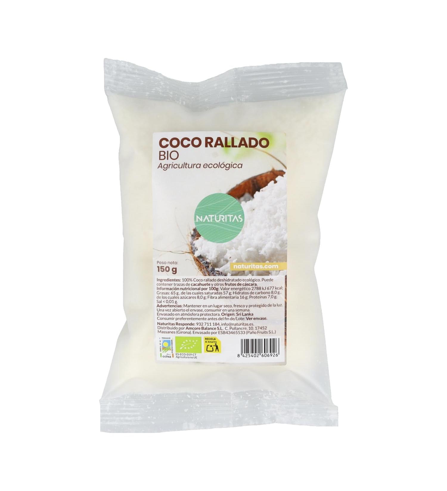 Naturitas Organic Grated Coconut 150g Naturitas | GMO-Free