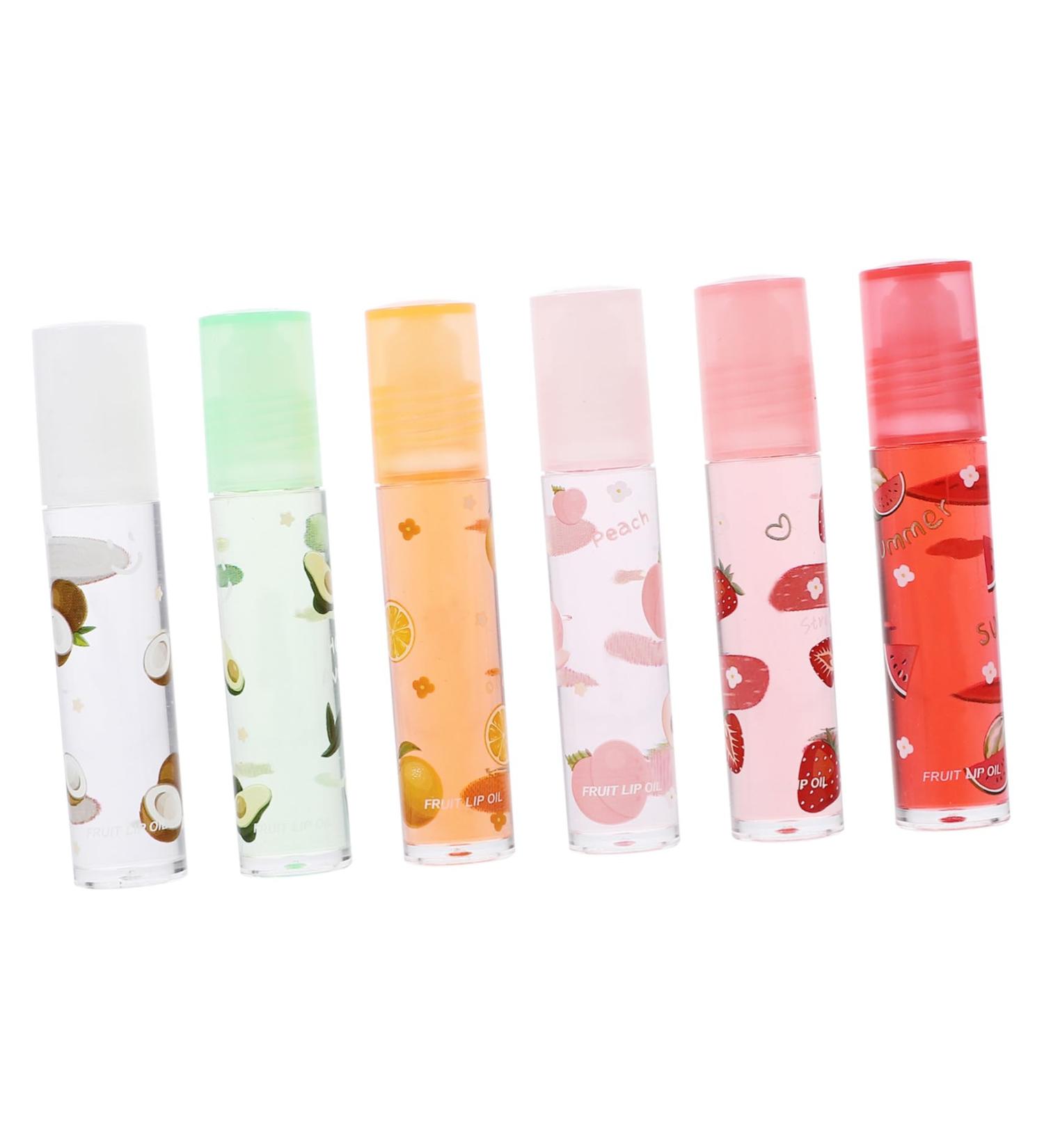 Homoyoyo 6pi ces Set Gloss L vres Fruit Hydratant Transparent L vres Soin Maquillage Pour Filles Facile Emporter Et Prot ger - Buy Online on GoSupps.com