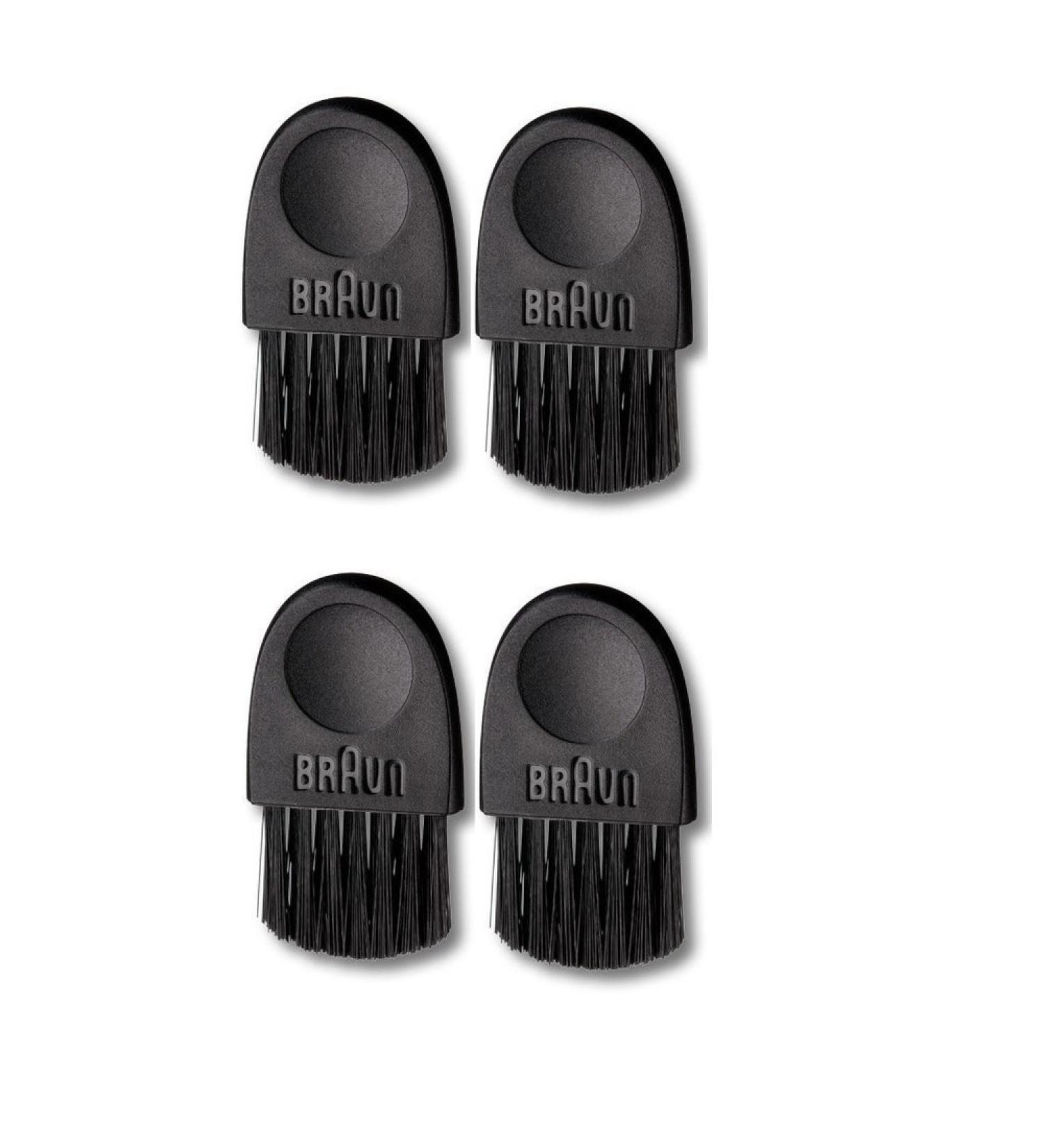 Braun Shaver Cleaning Brush|Braun Electric Shaver Cleaning Brush|All Series compatible basic brush Approx. 6cm (4 pcs) Non-Retail Packaging