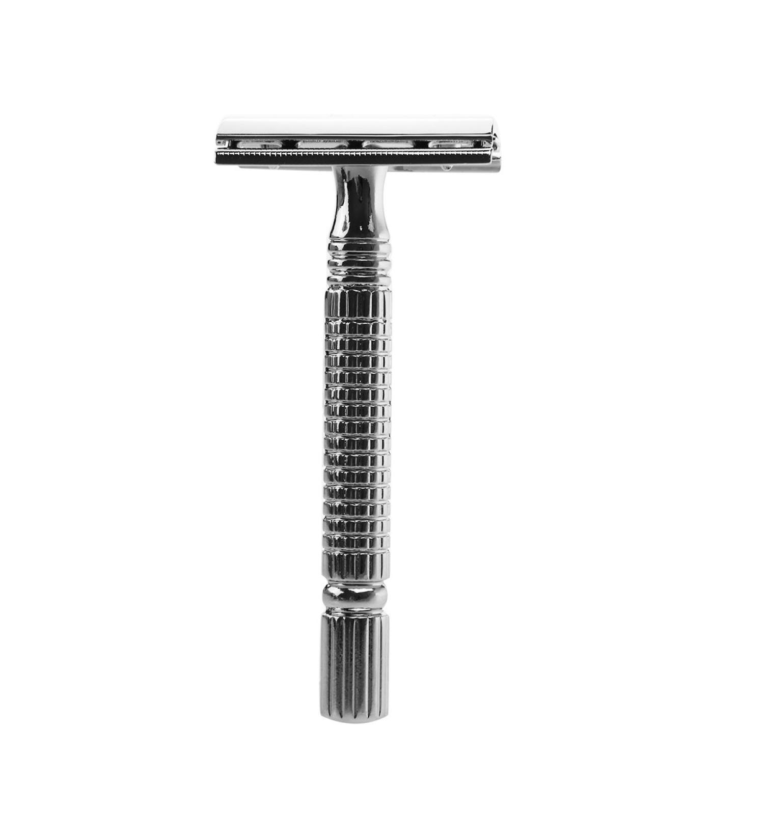 ULTNICE Stainless Steel Classic Safety Razor | Double Edged Shaver for a Smooth & Safe Shave | International Shipping Available - Buy Online on GoSupps.com