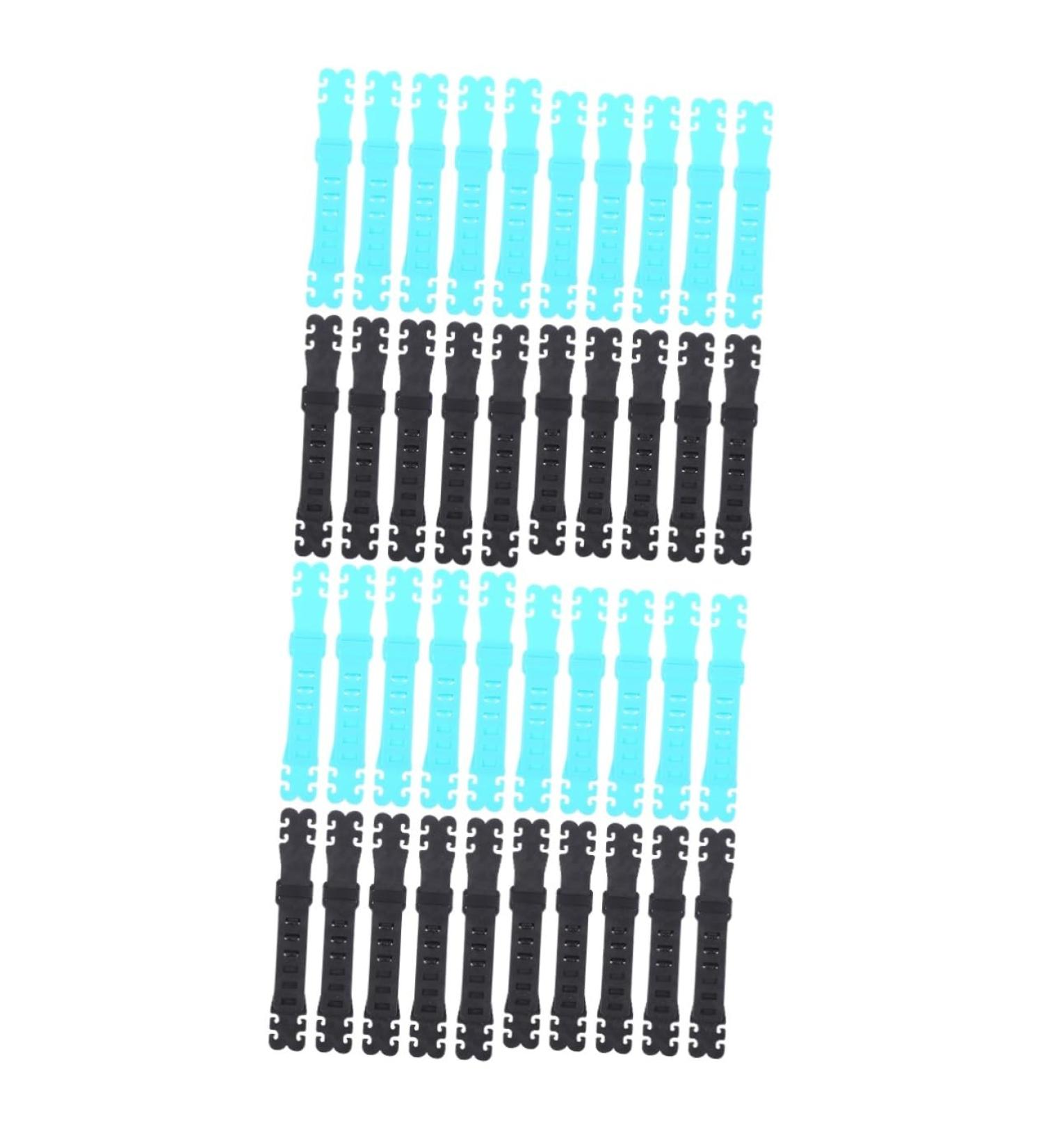 Fomiyes 40 PTH Mask Ear Extension Cable Clip for Children | Anti-Pulling Lanyard & Strap Buckle for Comfortable Face Masks - Buy Online on GoSupps.com