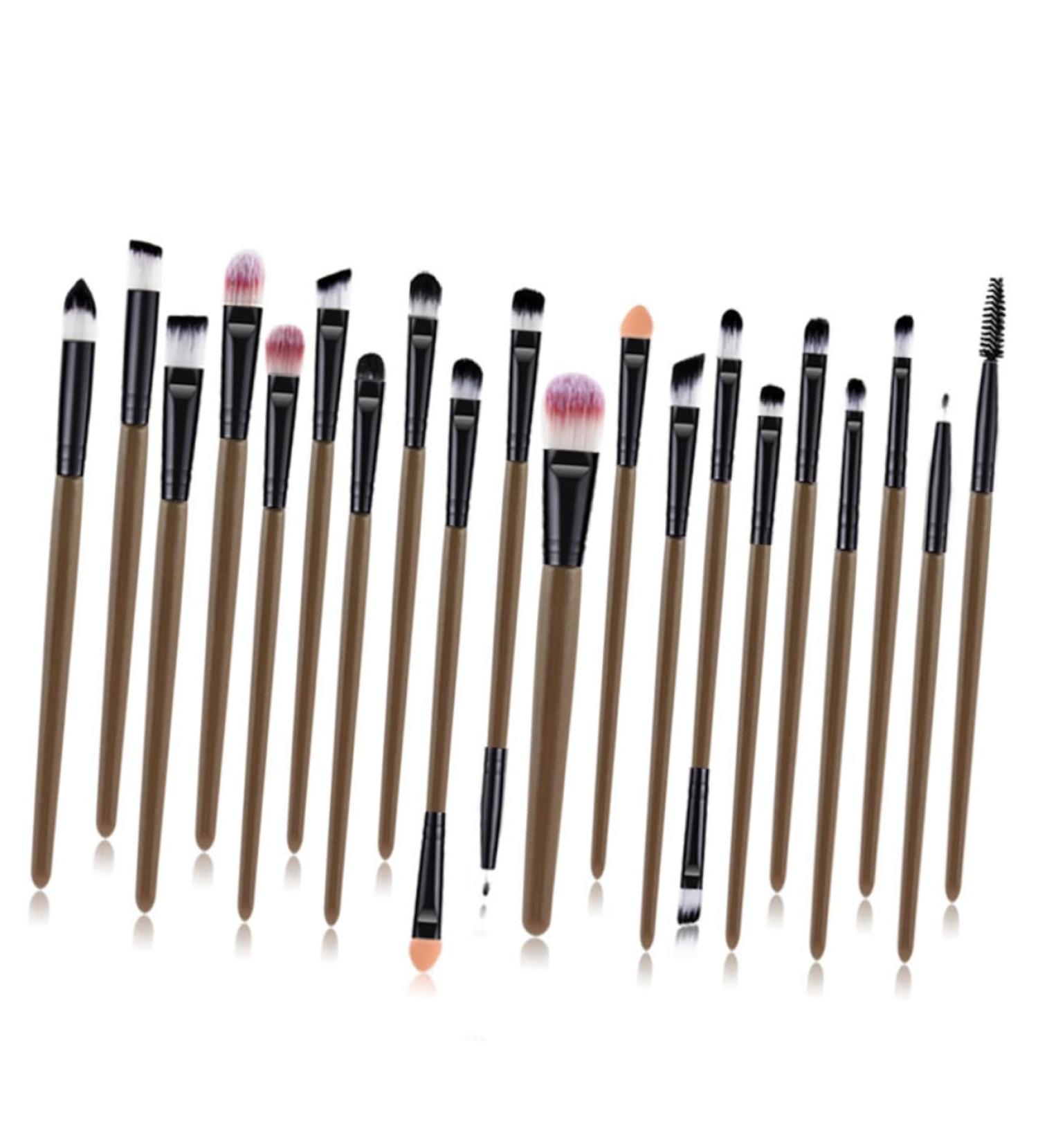 FOYTOKI 20pcs Makeup Brush Kit Eyeliner Eyeshadow Brush Kit Eyeshadow Tools - Buy Online on GoSupps.com