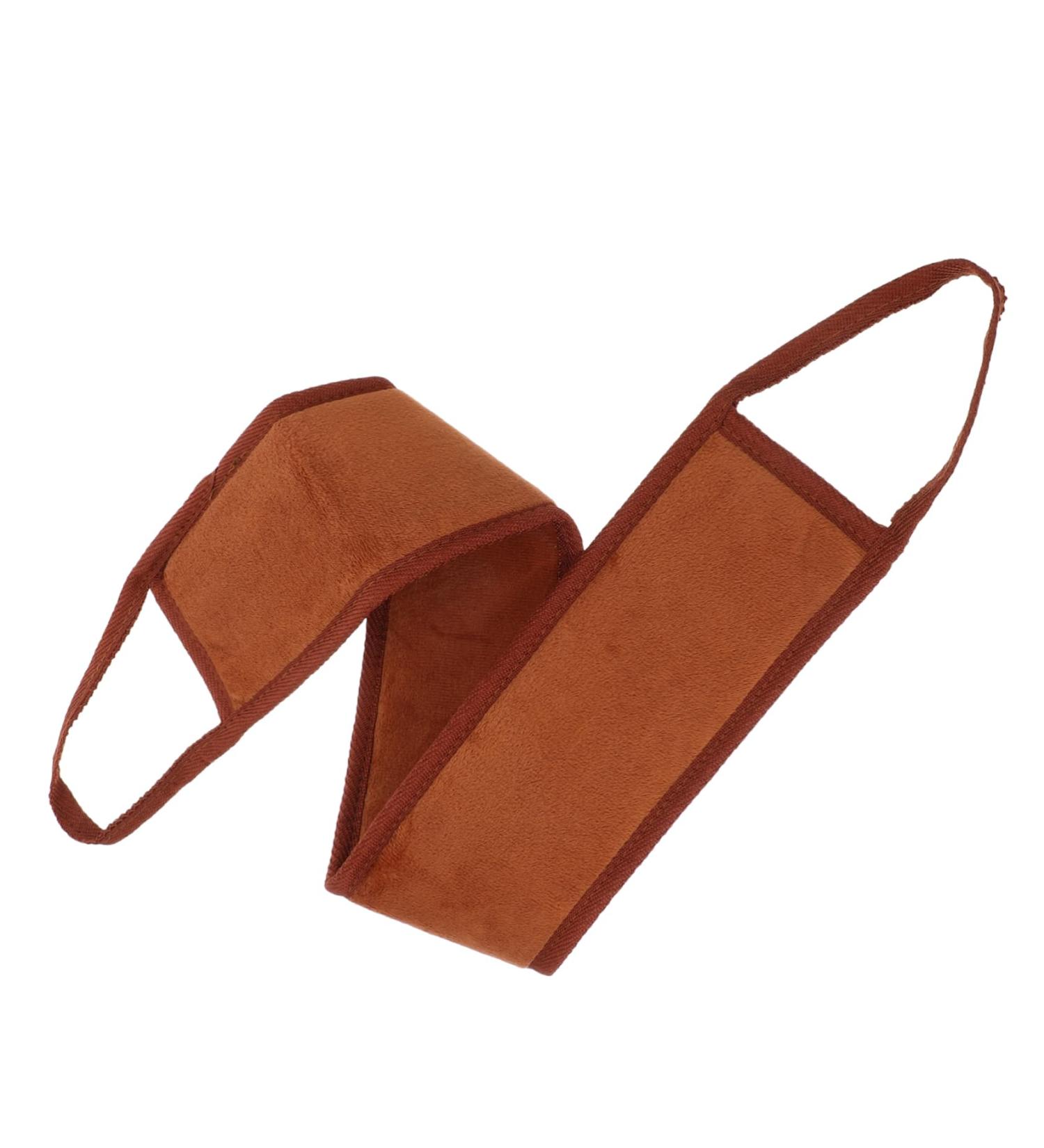  TOVINANNA Strip Pull Back Adults for Washable Women Lotion Apply Cream Body Self-Tanning Back Applicator Body Scrub Plush Brown - Buy Online on GoSupps.com