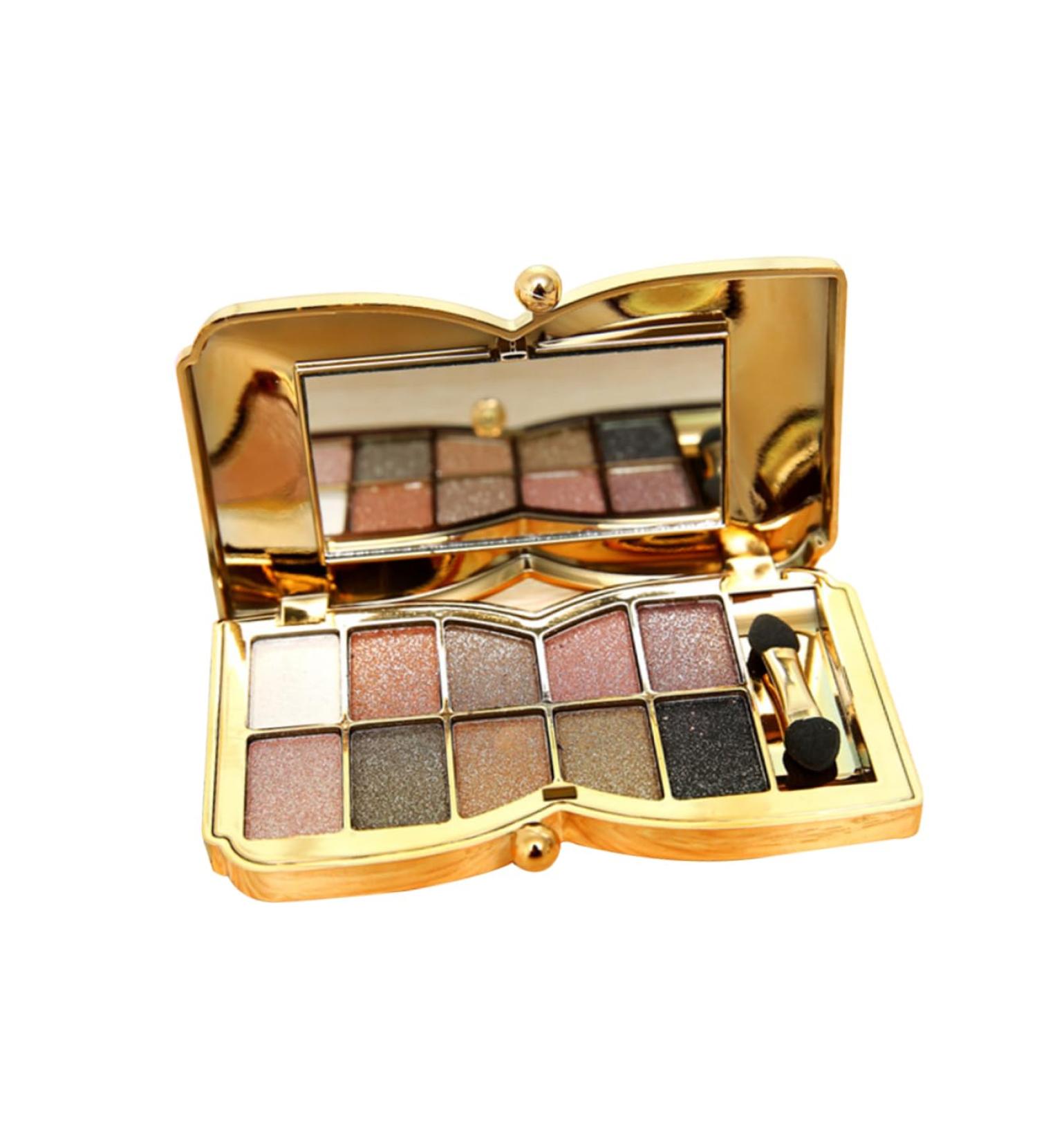 Beavorty Set and Colors Mirror Shadow Colorful Makeup Glitter with Eyeshadow Brush # - Buy Online on GoSupps.com