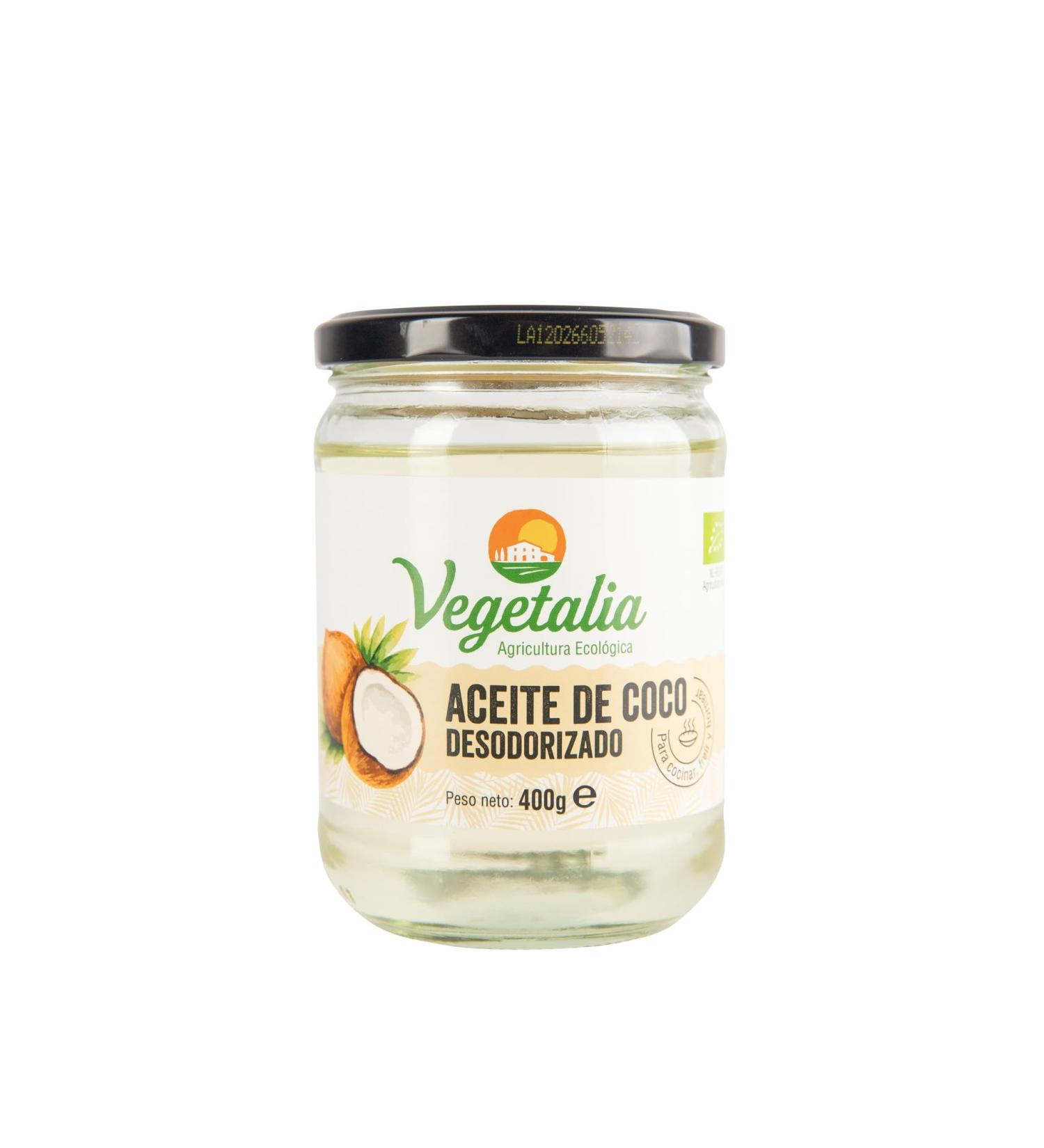 Vegetalia Organic Deodorized Coconut Oil 400g Vegetalia