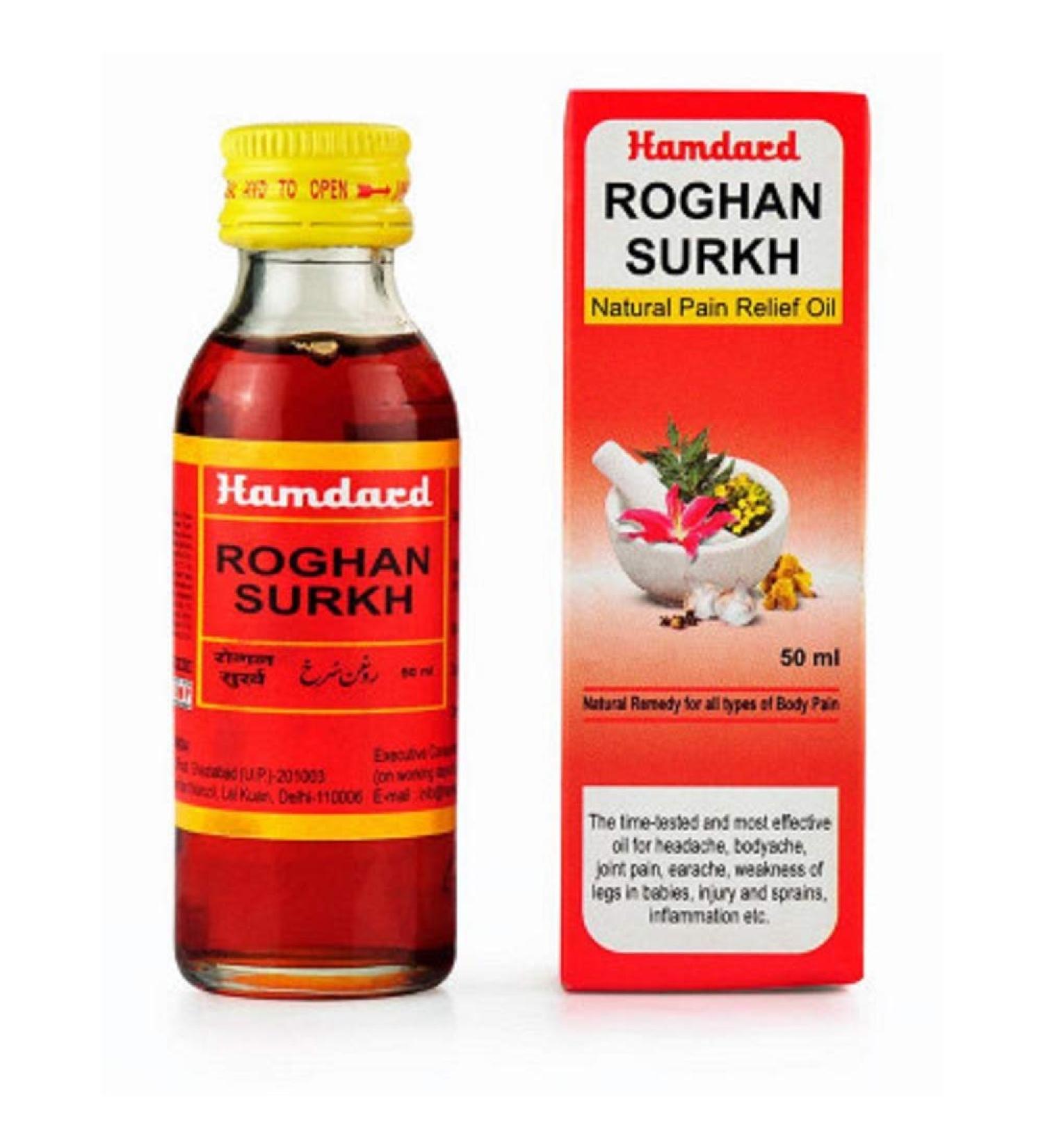 Hamdard Hamdard Rogan Surkh (50 ml) worldwide