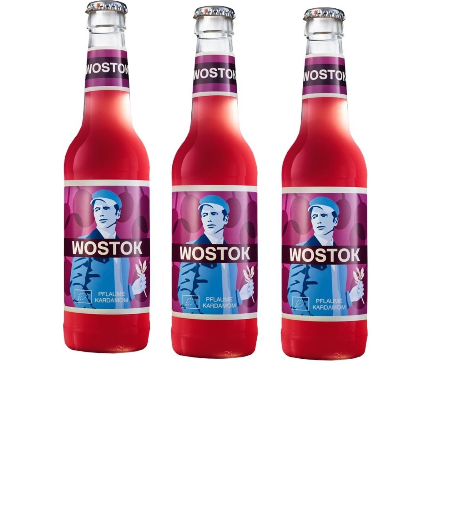 Wostok Wostok 12-Pack Cardamom Plum Shower Bottles (0.33 L)
