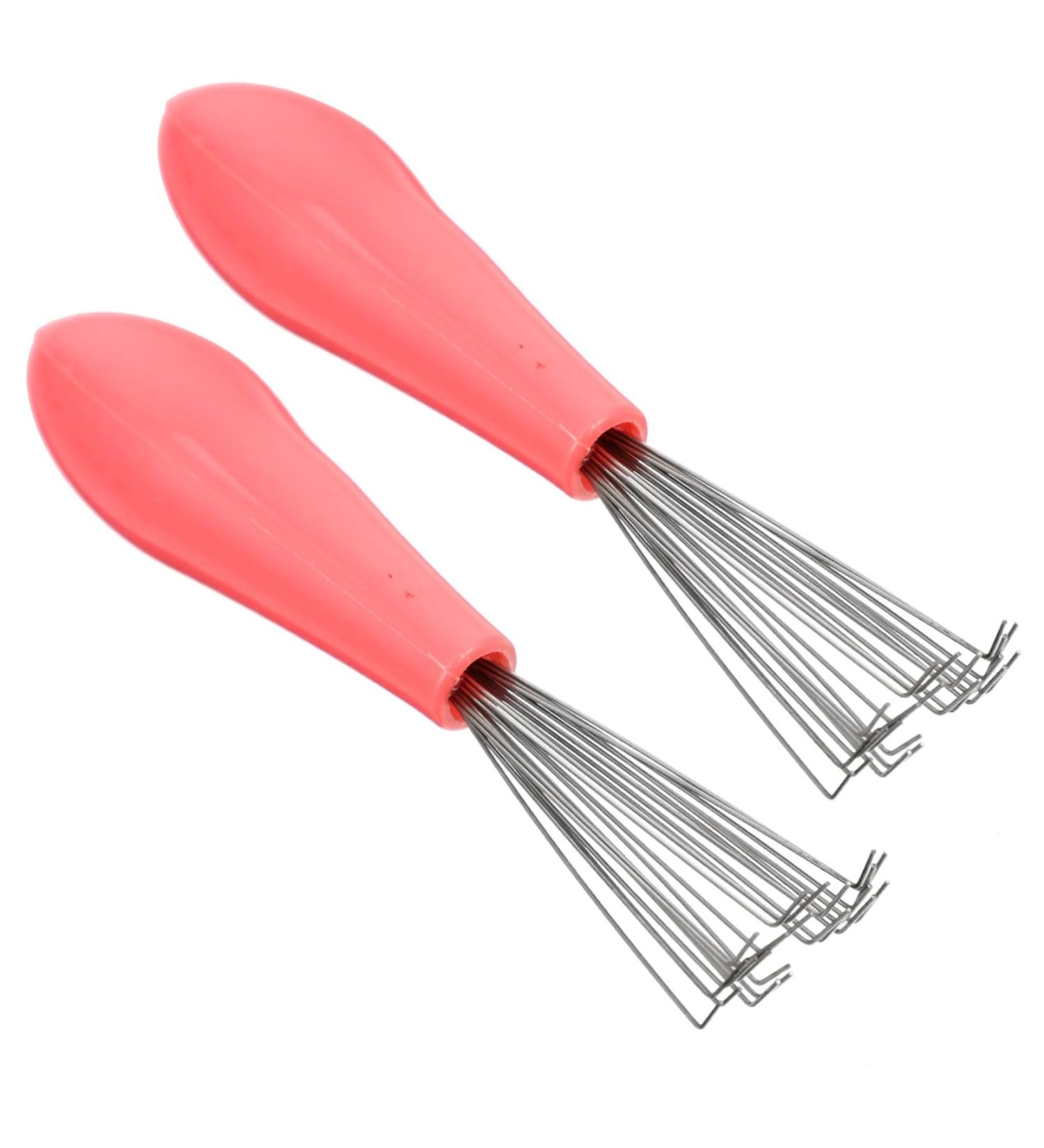 VALICLUD Outil De Nettoyage De Peigne Et Brosse Cheveux 2 Pi ces Manche Bois Ergonomique Usage Domestique Et Salon Nettoyage Facile Des Cheveux - Buy Online on GoSupps.com