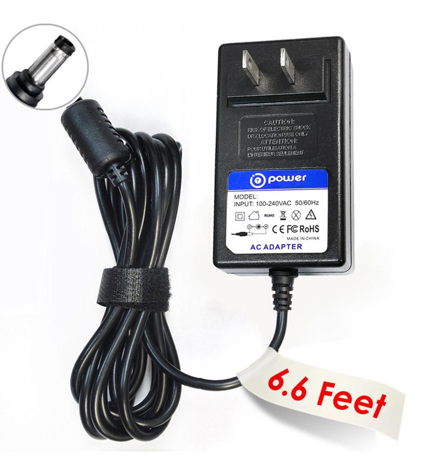 T-Power (TM) ((6.6 ft Long Cable)) for Tanda Clear Acne Light Therapy/TANDA Clear Plus/Tanda Luxe Skin Professional Acne Clearing Solution Device Laser Hair Removal System SN-001 AC Adapter - Buy Online on GoSupps.com