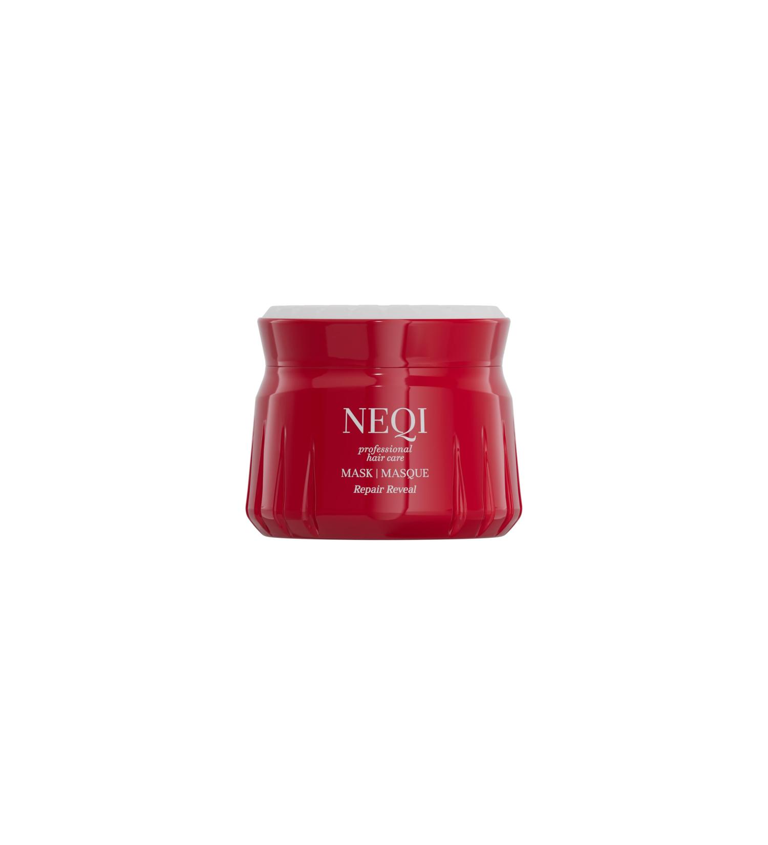 NEQI REPAIR REVEAL Hair Mask 250ml Intensive Repair Treatment for Damaged Hair Anti-Frizz Vegan Sulfate-Free Strengthens Hair Structure Made in Italy - Buy Online on GoSupps.com