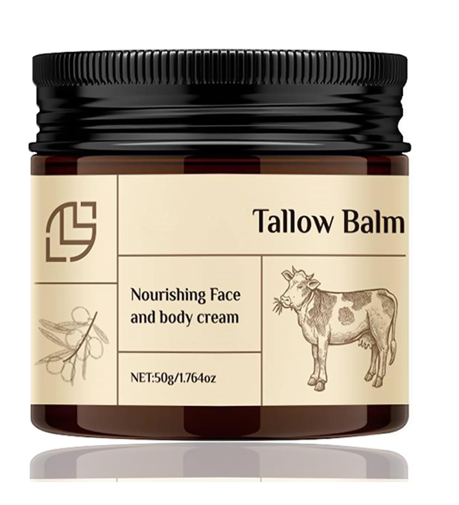 Baorder Beef tallow for skin organic beef tallow skin care tallow face cream allnatural facial body moisturizer nourishes skin repairs skin organic grass beef tallow with - Buy Online on GoSupps.com