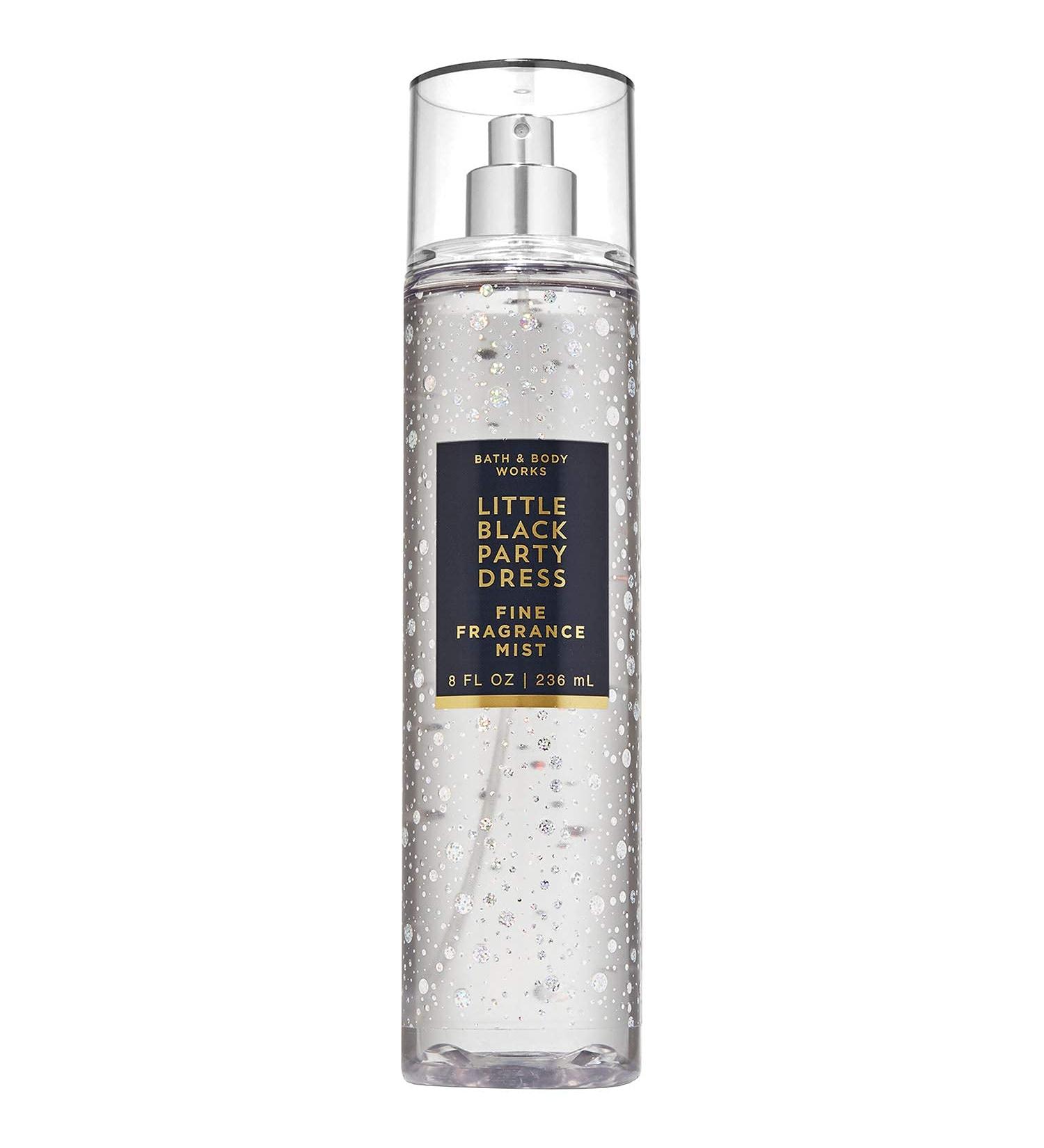 Bath & Body Works Little Black Party Dress Fine Fragrance Mist Spray 8 Fl Oz - 2019 Limited Edition Black Square Logo Bottle - Buy Online on GoSupps.com