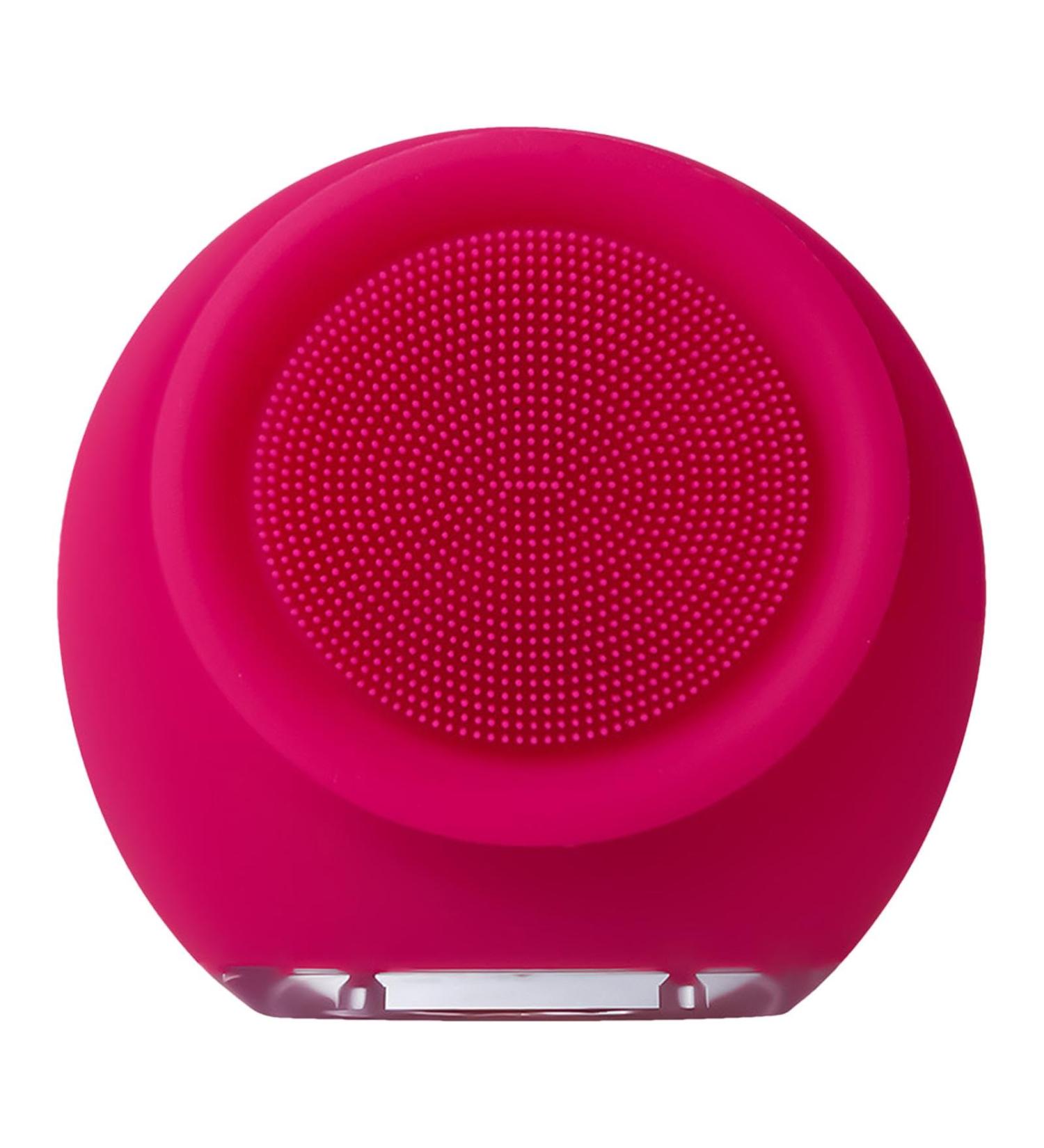 Silicone Face Wash Brush Face Scrubber Portable Face Scrubber Effective Facial Cleansing Brush Waterproof Face Brush Cleanser Facial Cleanser Brush for Family Use Men and Women Skin Care Rose Red - Buy Online on GoSupps.com