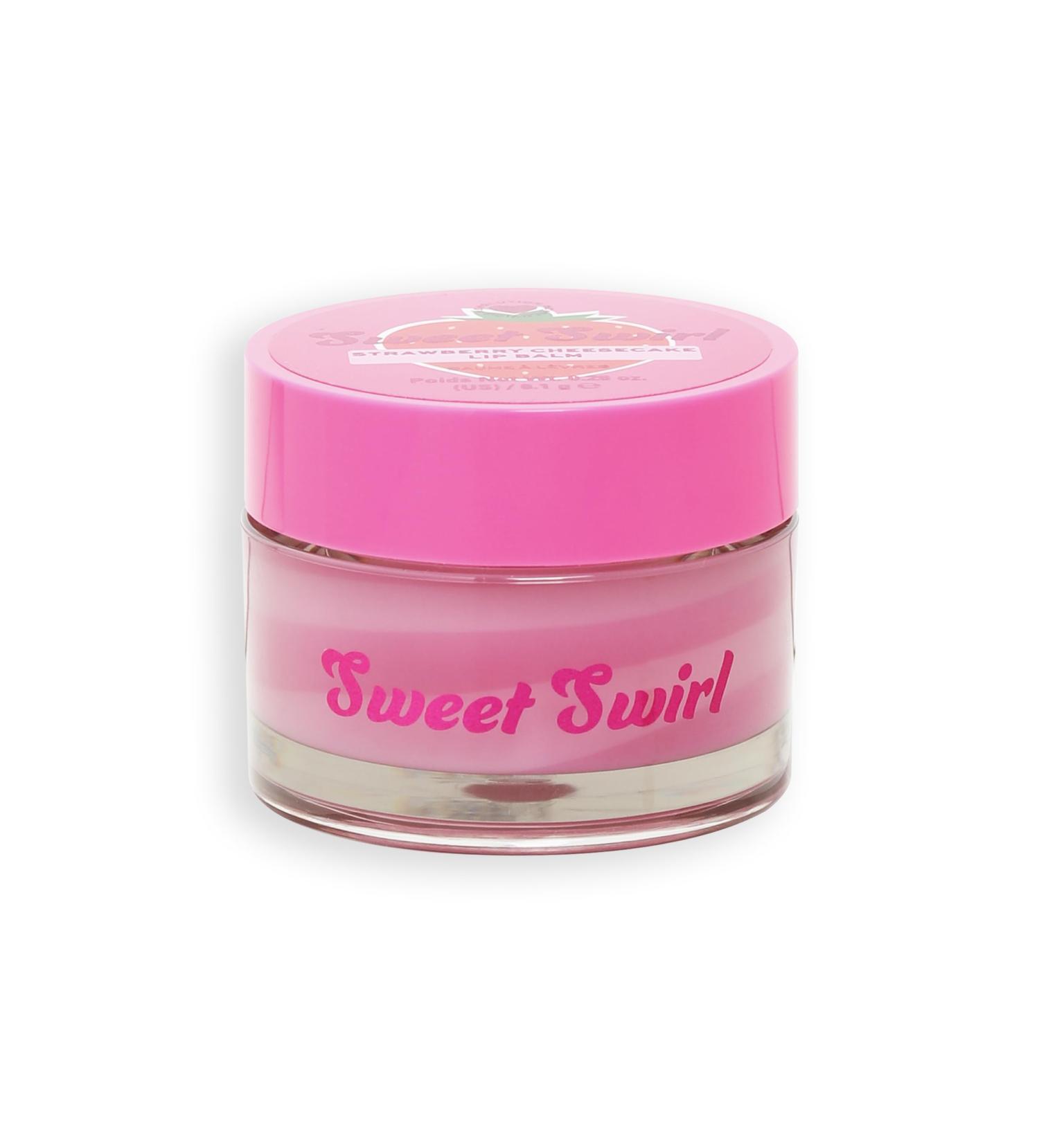 I Heart Revolution Sweet Swirl Lip Balm Sweet Scented Moisturizing Night Lip Balm Vegan & Cruelty-Free Strawberry Cheesecake - Buy Online on GoSupps.com