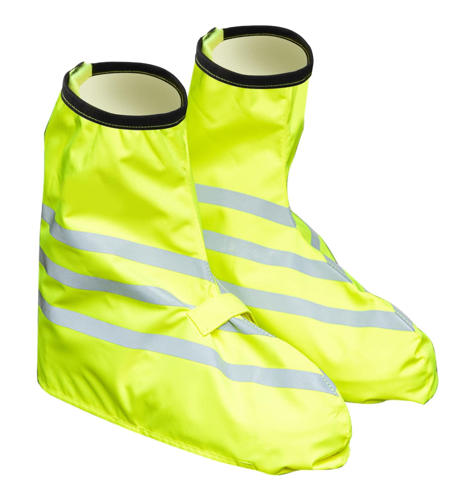 NAAPESI Waterproof Overshoes for Bikes - Unisex Reflective Rain Protection Gaiters - XL Yellow Rain Shoe Overcovers for Men & Women - Buy Online on GoSupps.com