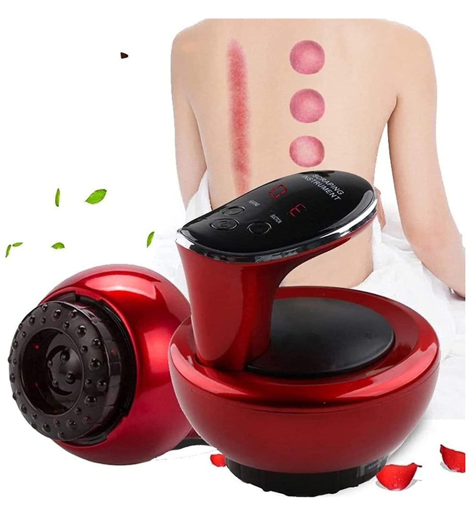 9-Speed Electric Scraping Instrument with LCD Display - Handheld Gua Sha Massager for Muscle Pain Relief | International Shipping Available - Buy Online on GoSupps.com