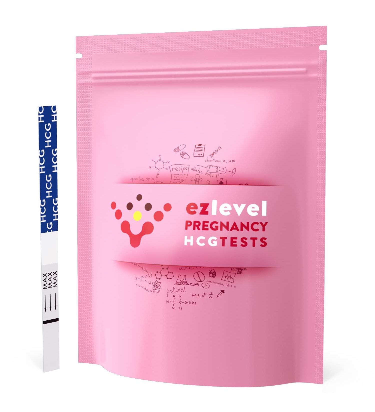 EZ Level Pregnancy Test Strips - 30 Count Pack for Accurate Results - Buy Online on GoSupps.com