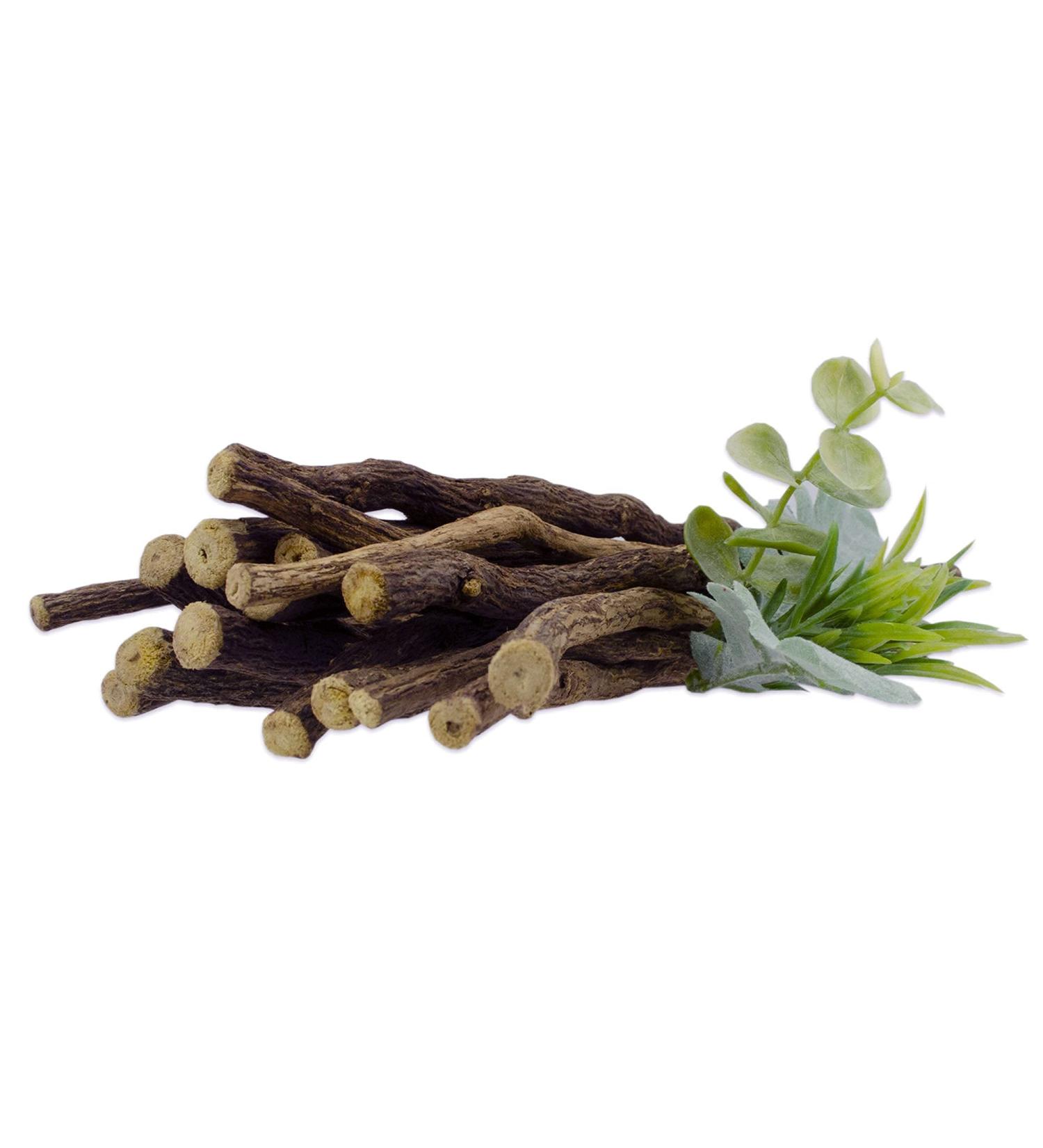 100% Natural Licorice Root Chew Sticks, Cherry Flavored, Organic, Help Quit Smoking, Whiten Teeth, Freshen Breath and Suppress Appetite
