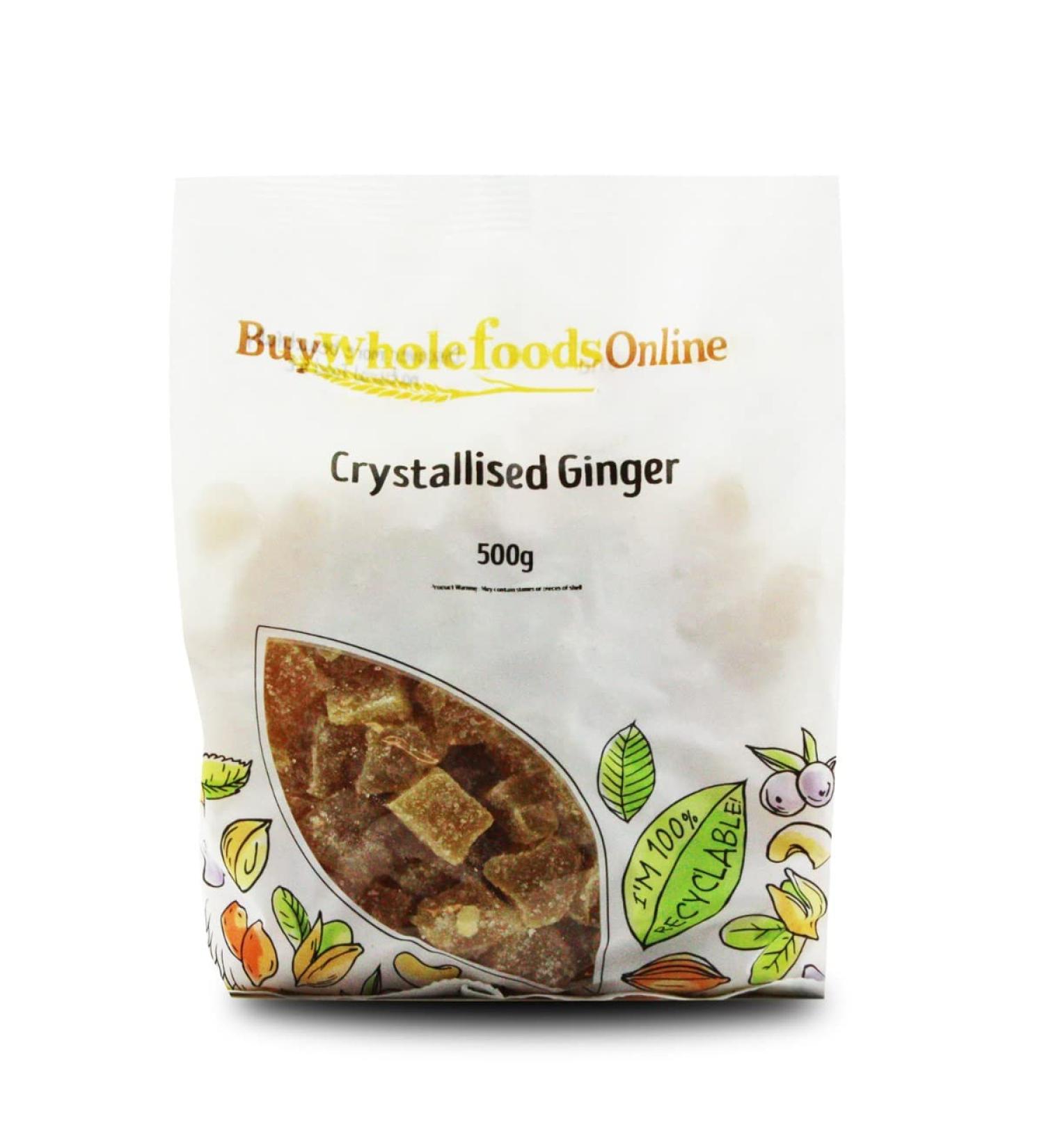 Ginger Crystallised 500g (BWFO)