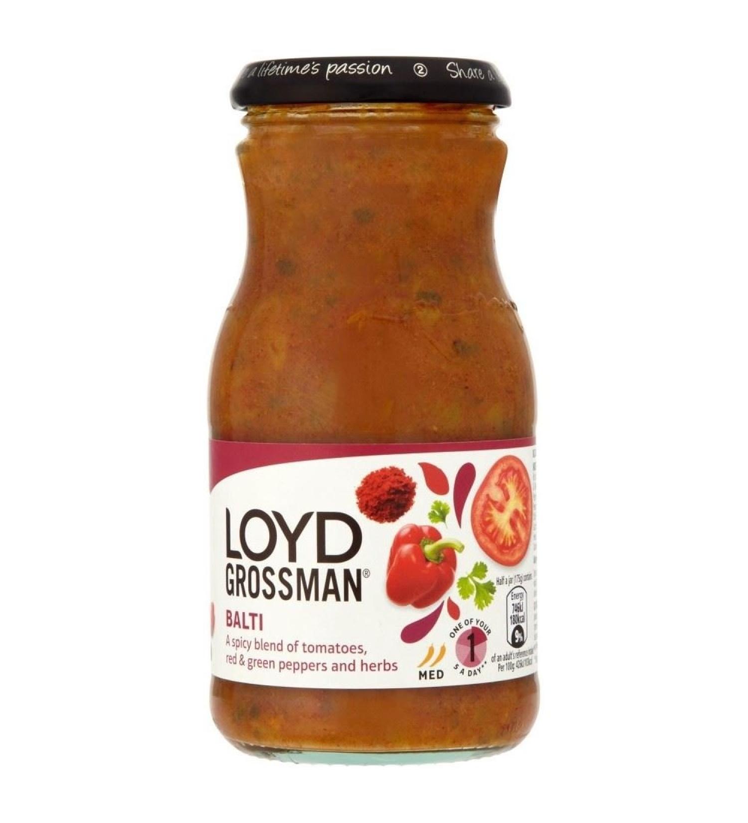 Loyd Grossman Loyd Sauce Curry Balti Grossman (350G)