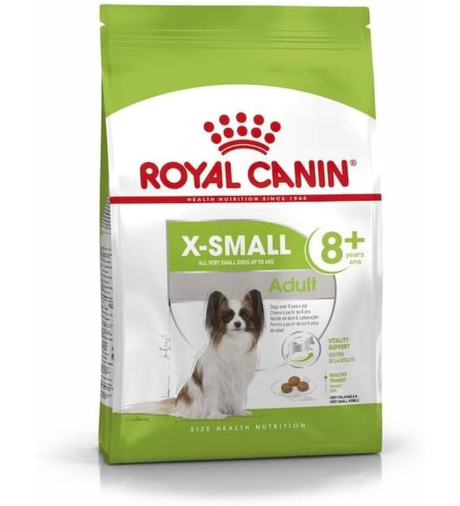 Royal Canin X-Small Adult Dog Food 8+ 1.5kg Poultry 1.5 kg (Pack of 1) - Buy Online on GoSupps.com