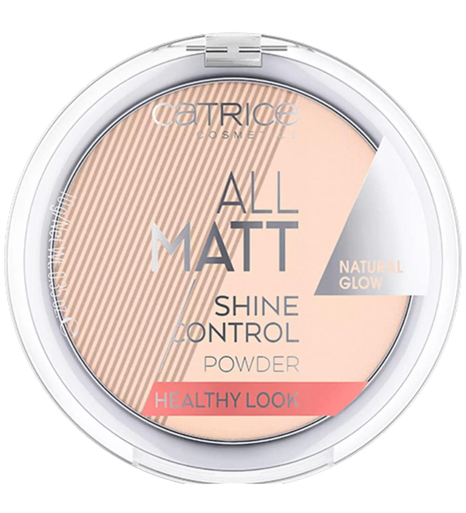 Catrice All Matt Shine Control Powder - No. 100 Neutral Fresh Beige | Long-Lasting Matt & Radiant Finish for Combination Skin | Vegan & Nanoparticles Free (10g) - Buy Online on GoSupps.com