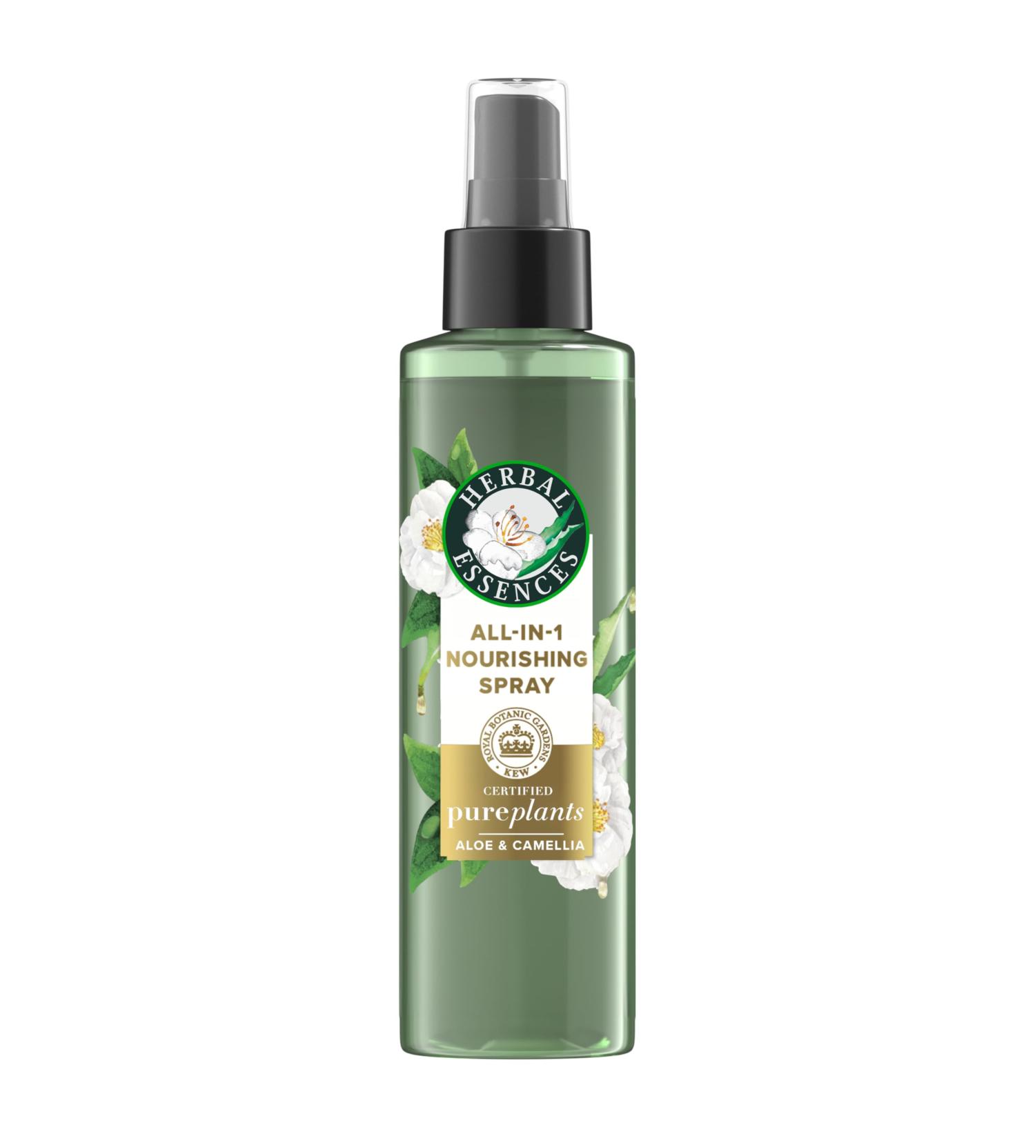 Herbal Essences All-in-1 Nourishing Spray Certified Pure Plants with Aloe and Camellia Flower Oil 6 fl oz - Buy Online on GoSupps.com