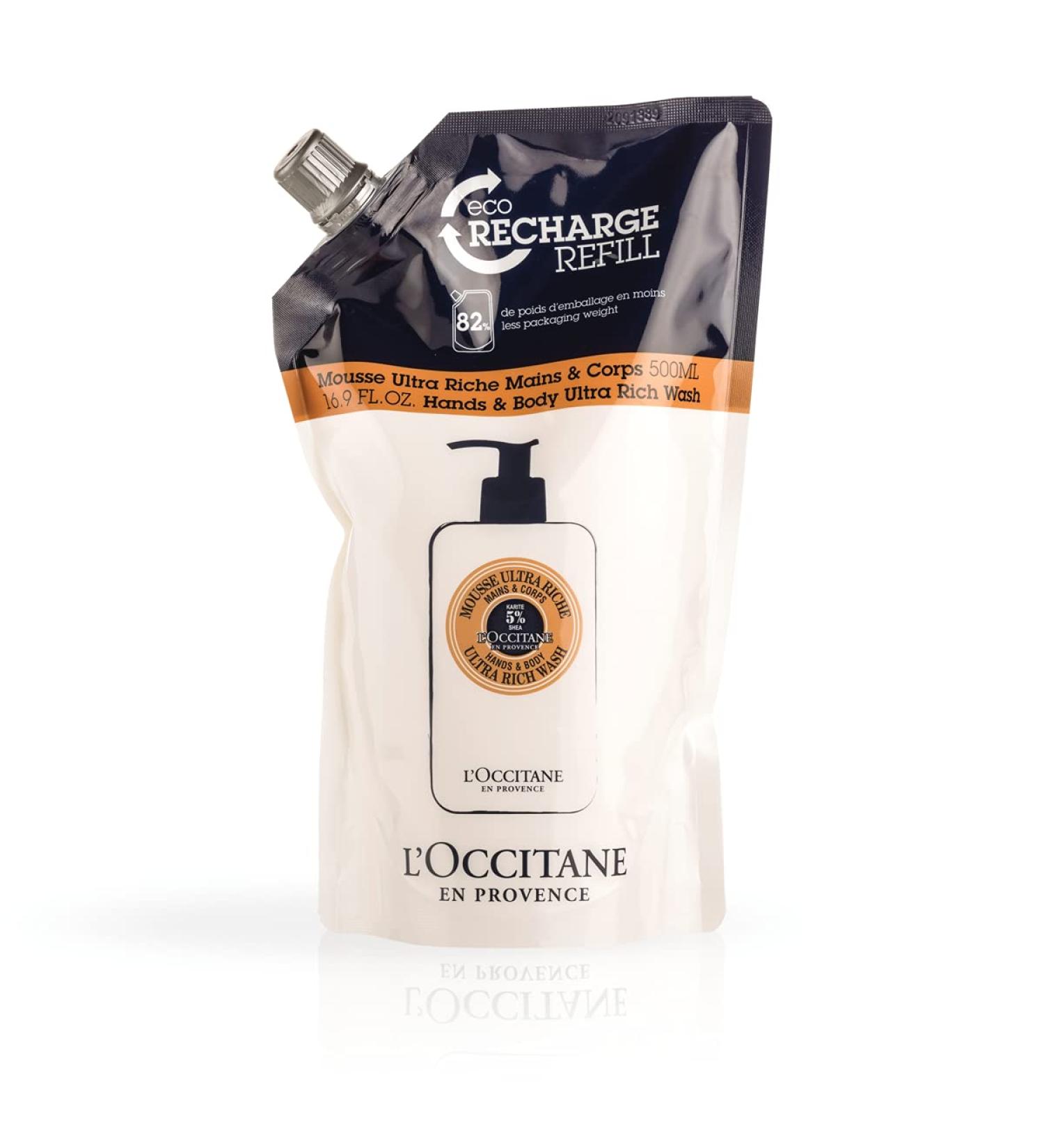 L'Occitane Shea Ultra Rich Shea Butter Refill - 16.9 fl oz - Buy Online on GoSupps.com