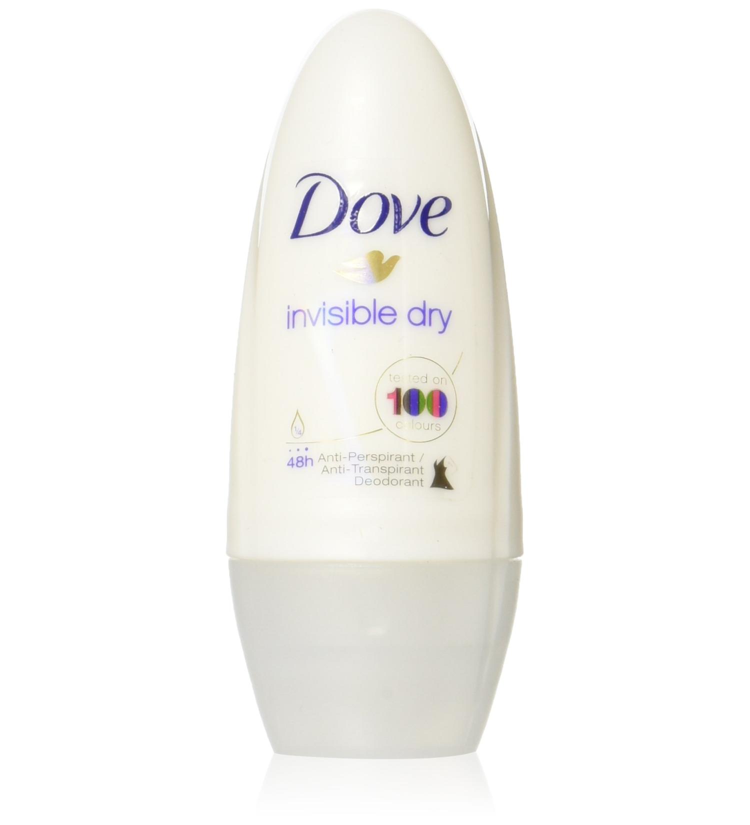 Dove Invisible Dry 48 Hs Anti-perspirant Roll-on Deodorant 50ml (Pack of 3) - Long-lasting Protection - Buy Online on GoSupps.com