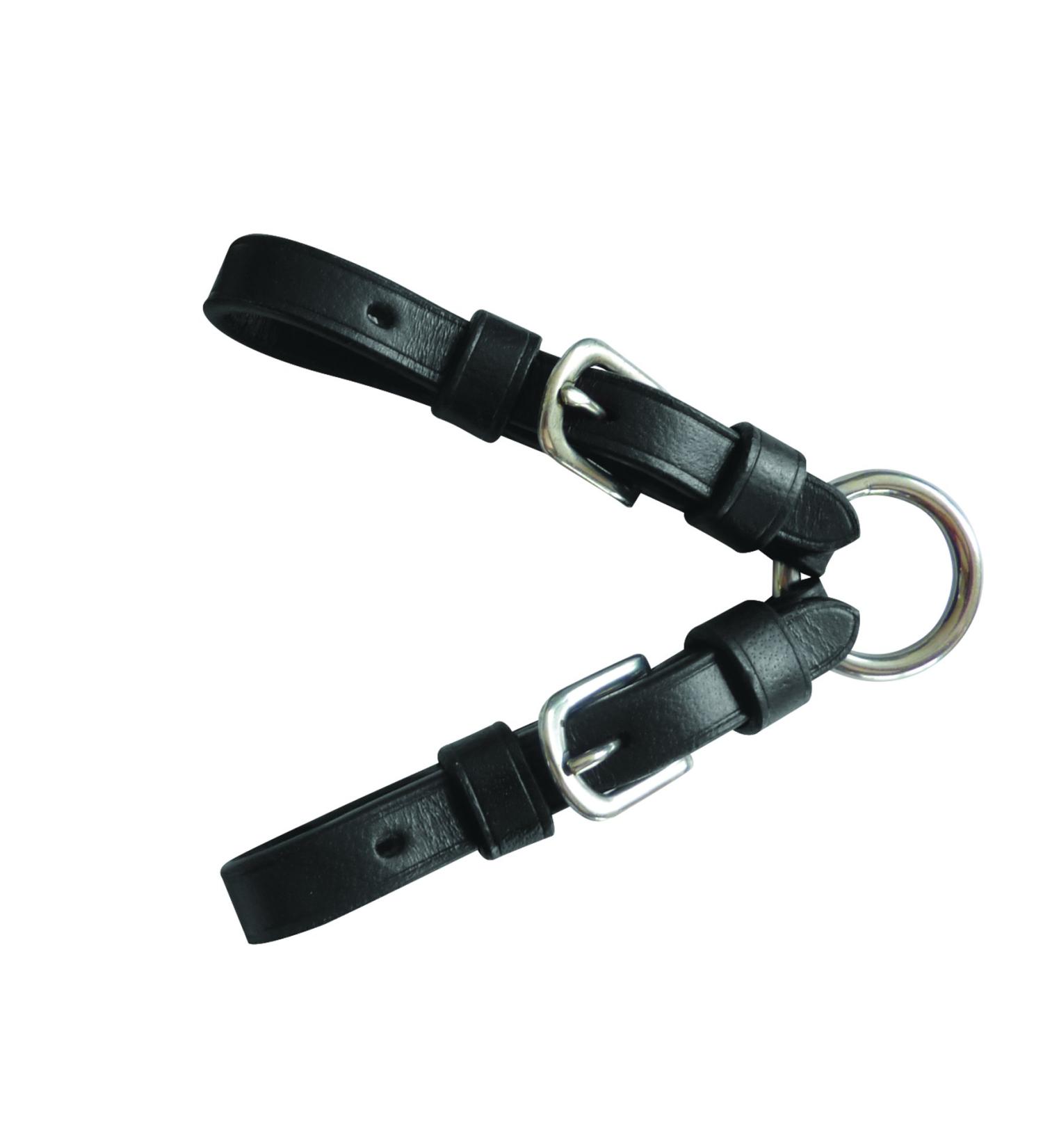 RIDING WORLD Pelham straps with buckles Black