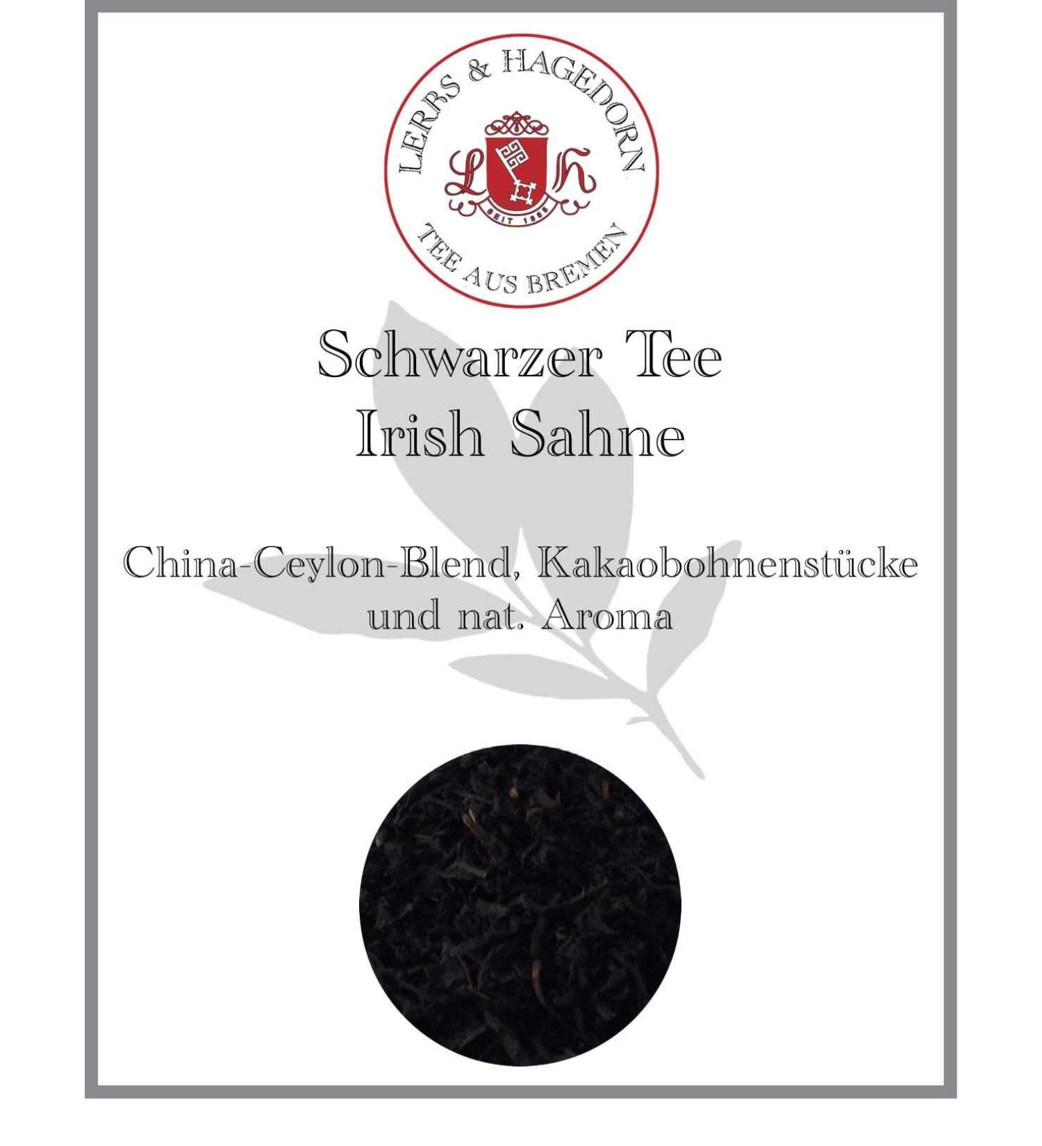  Lerbs & Hagedorn Cream Irish Black Tea 250g - Buy Online on GoSupps.com