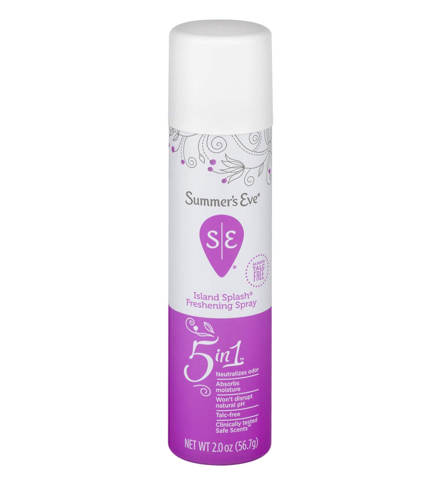 Summer's Eve Freshening Spray - Island Splash | pH Balanced & Tested | 2 oz | International Shipping - Buy Online on GoSupps.com