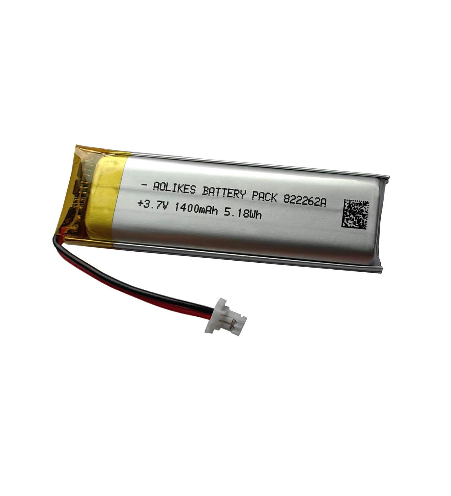 AOLIKES 3.7v 1400mAh Battery Replacement for Sena 50R 50R-01 Motorcycle Bluetooth Headset SP76 Battery Replacement (NOT Compatible with 50R 3-Button) Battery for Sena 50R Headset