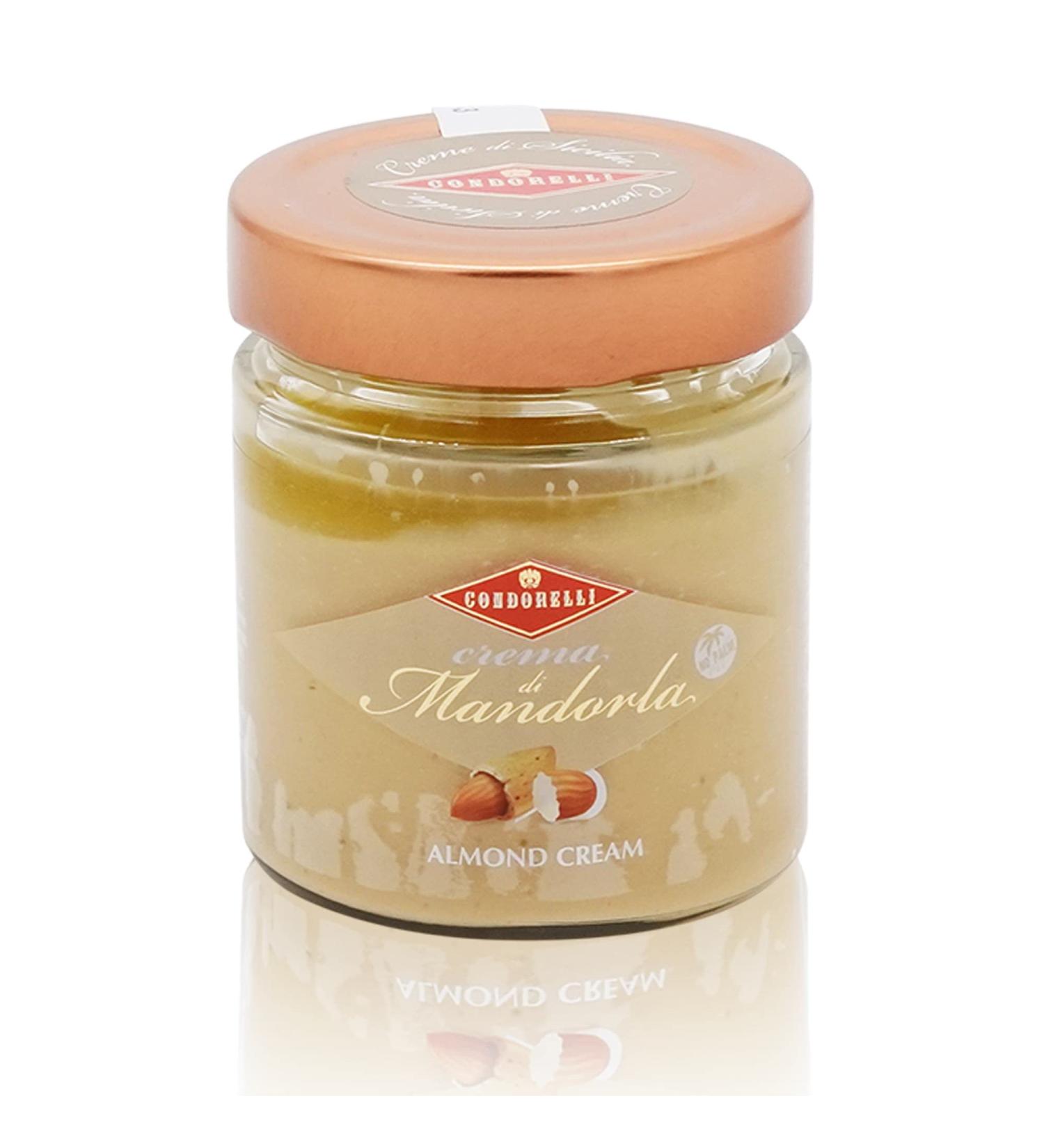 Pack of 6 Condorelli all almond spread creams with almonds 190 g