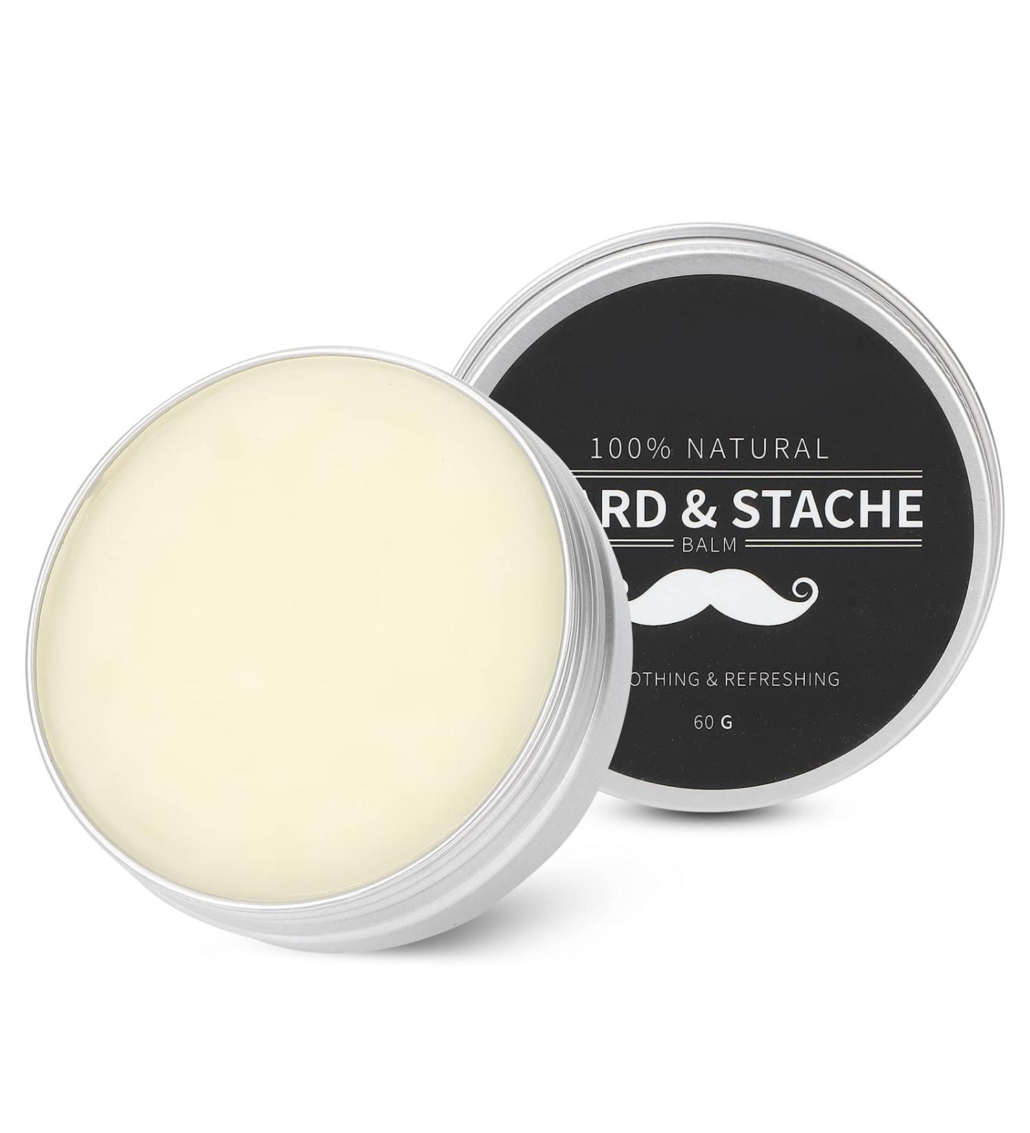 60g Men's Beard Wax | Styling Pomade for Durable Hold & Moisturizing Care | Perfect for All Beard Types - Buy Online on GoSupps.com