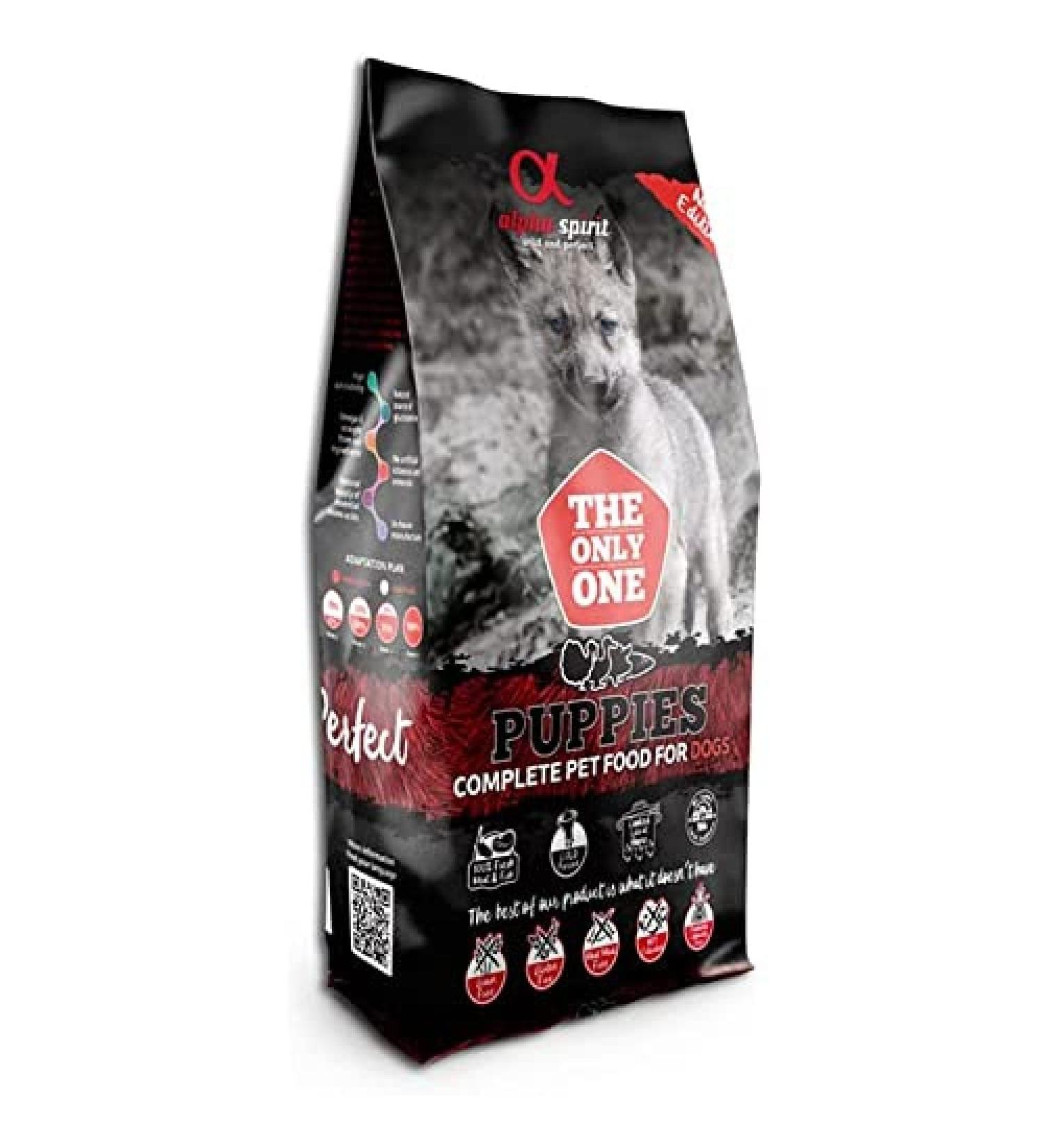 Alpha Spirit 4201512 The Only One Food, Puppies, 12 Kg
