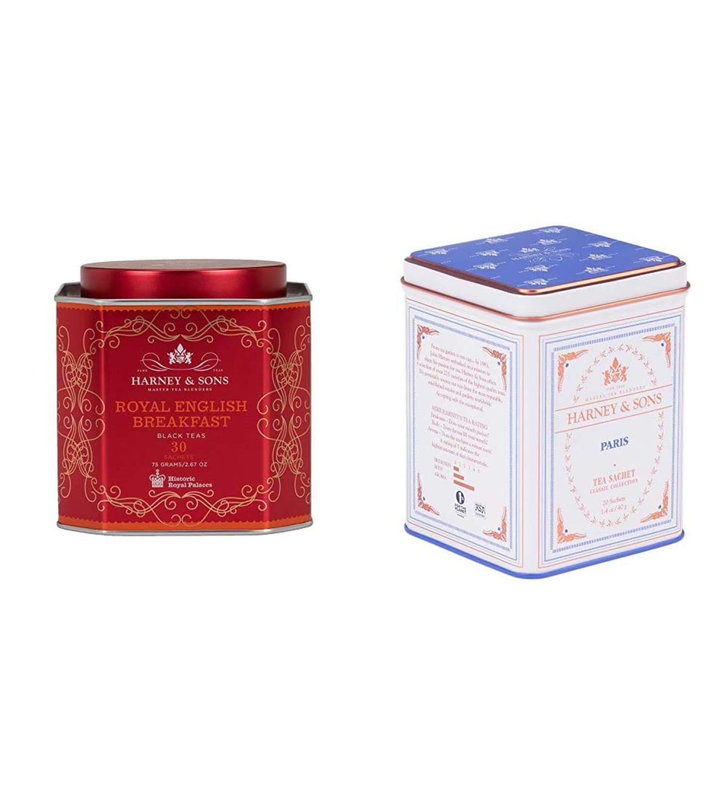 Harney & Sons Royal English Breakfast Black Tea - 30 Sachets (2.67 oz) - Premium Quality - Buy Online on GoSupps.com