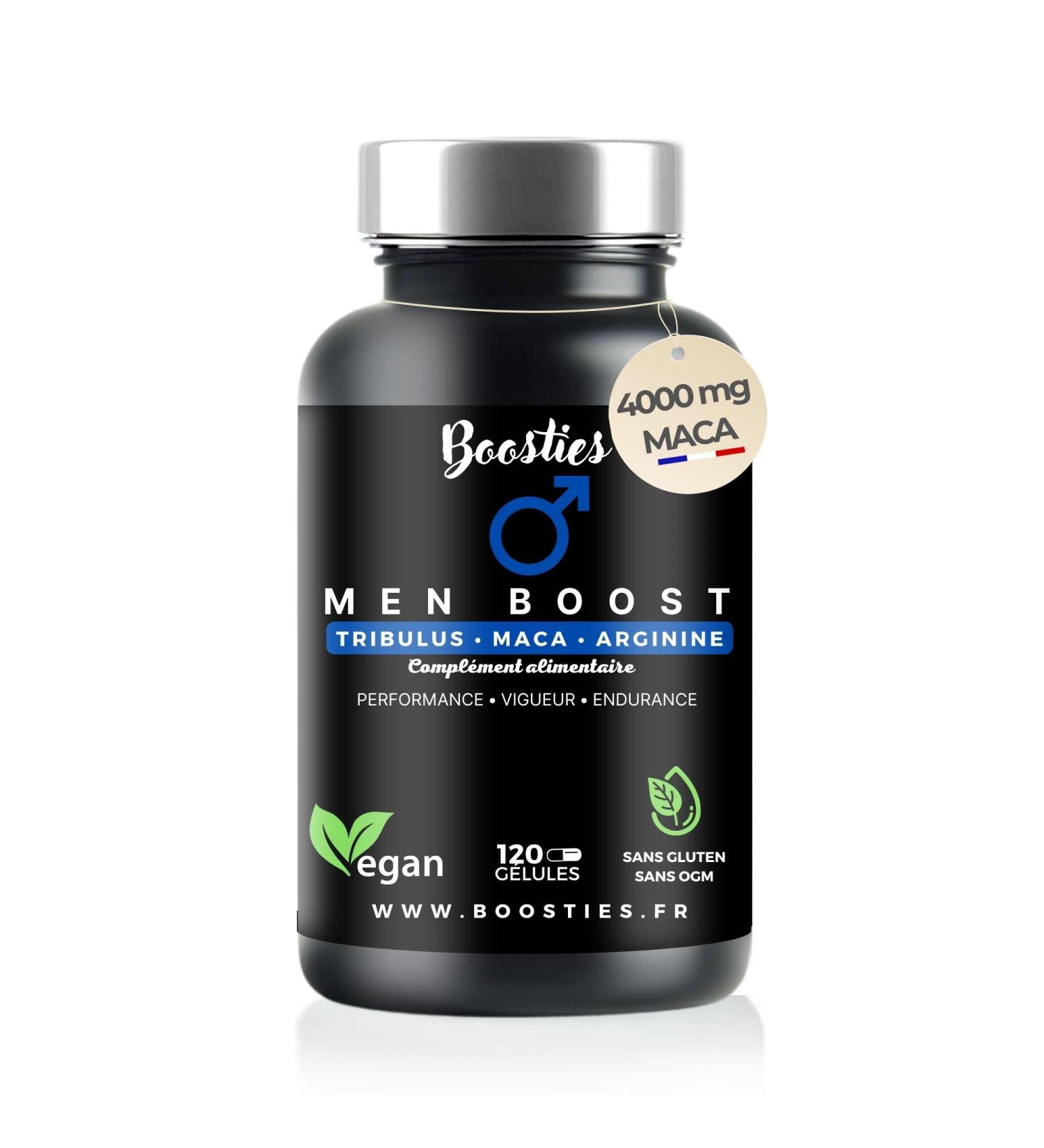 Men boost Pre-workout Extra Strength Maca Tribulus terrestris Arginine Citrulline Zinc Vitamin B12 Copper Selenium Sports & Male Performance Endurance Vigor Energy 120 Capsules - Buy Online on GoSupps.com