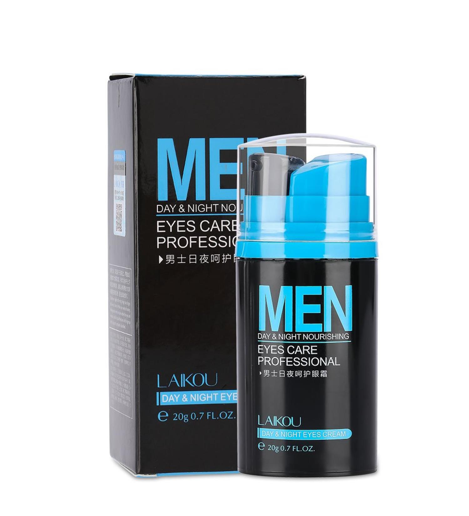 LAIKOU Male Eye Cream - Firming Solution for Eye Wrinkles Dark Circles & Bags | Shop Internationally - Buy Online on GoSupps.com