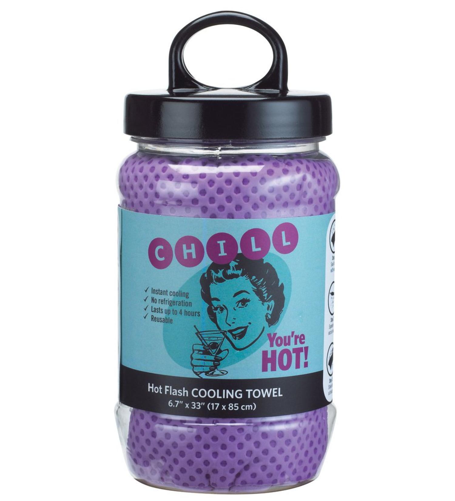 Buy Hot Flash Cooling Towel - Stay Cool and Comfortable Anywhere Worldwide Shipping - Buy Online on GoSupps.com