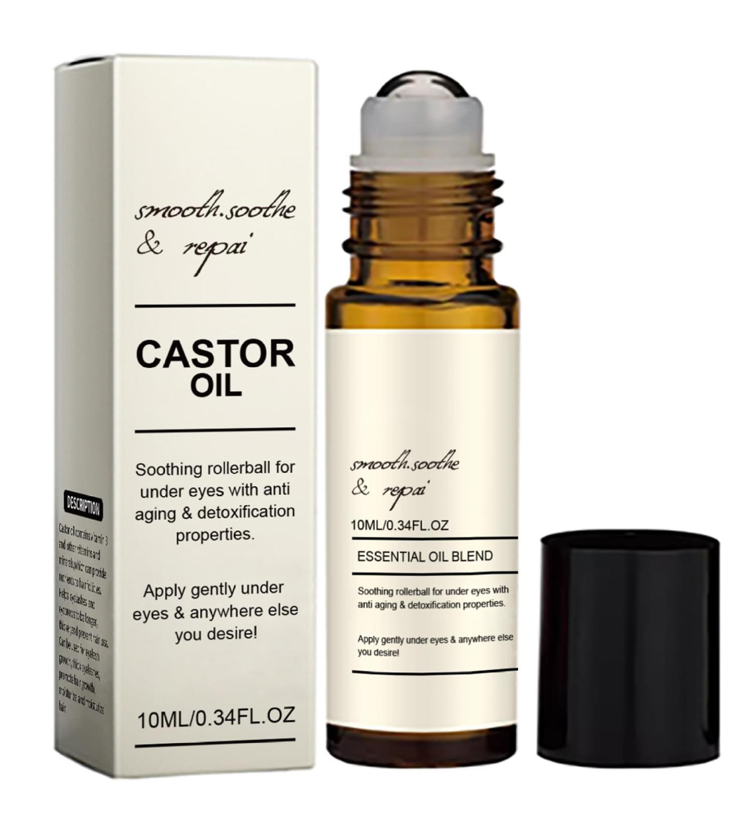 Wedhapy Castor Oil Roll On Frankincense Castor Oil Roller Ball AntiAging Skin Tag Remover Calming Anxiety Relief Items Self Care for Women 10ml - Buy Online on GoSupps.com