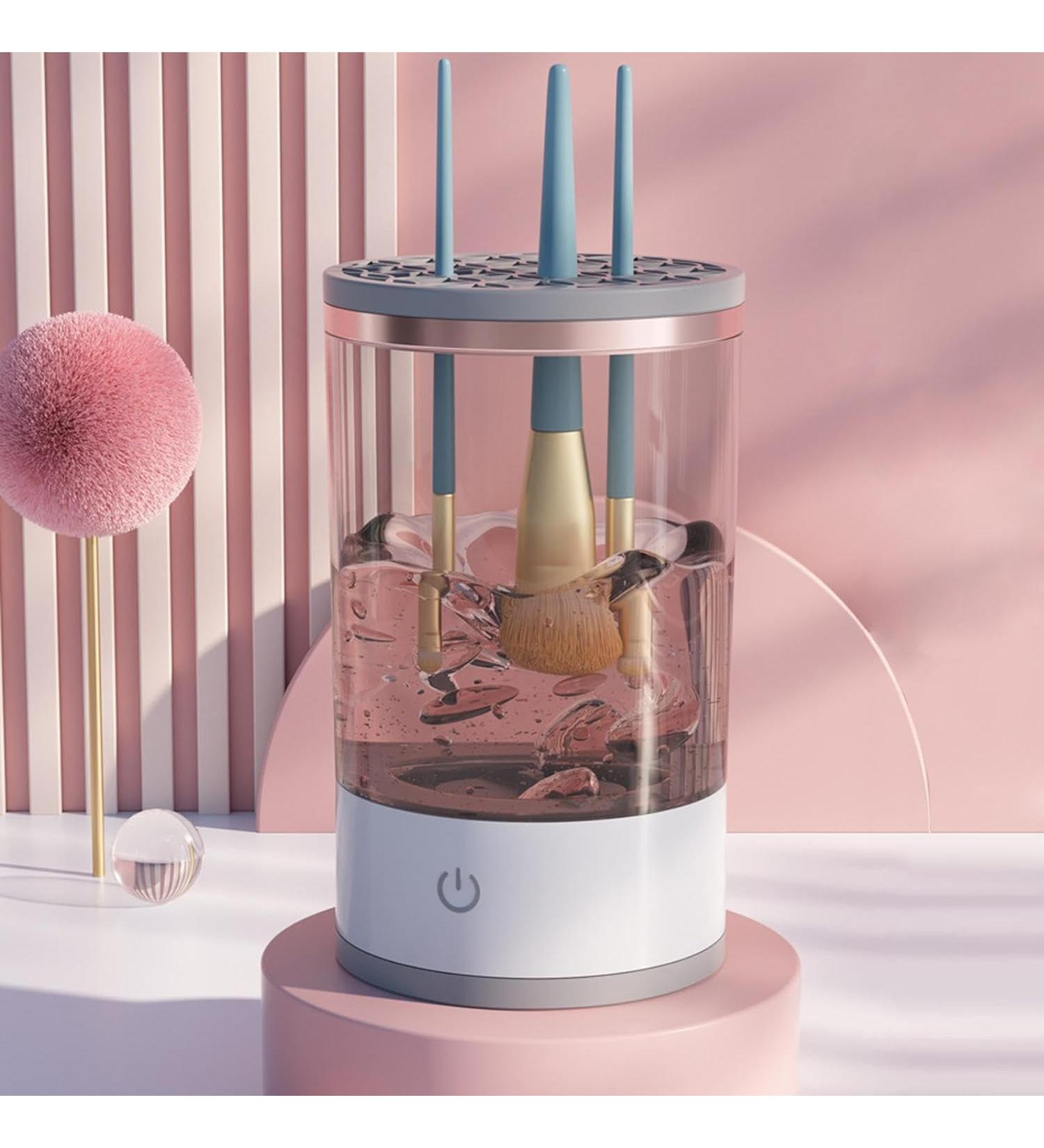 Buy Electric Makeup Brush Cleaner - Automatic Spinning Brush Cleaner for All Makeup Brushes | Fast Shipping Worldwide - Buy Online on GoSupps.com