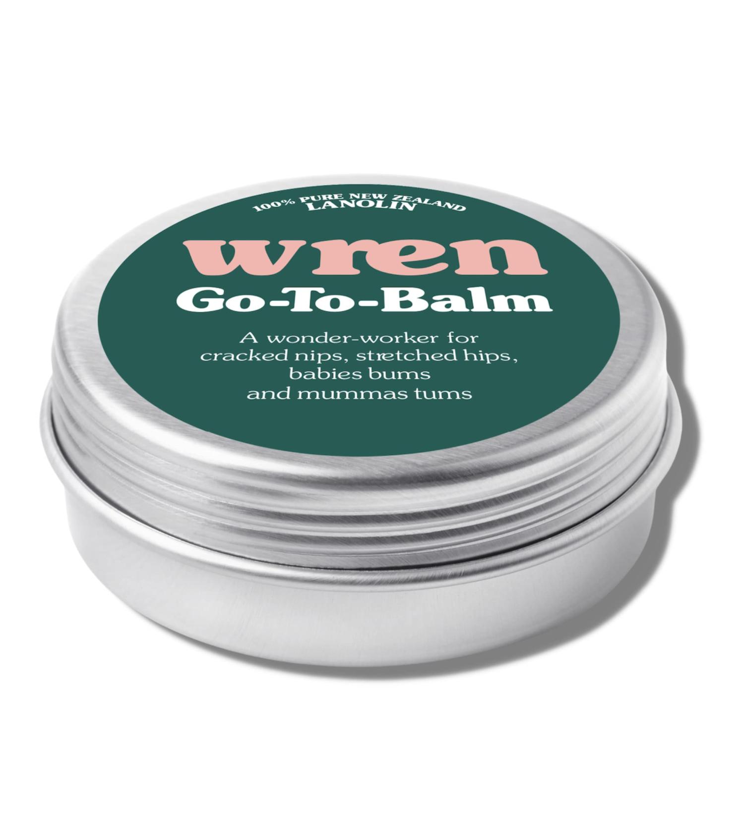 Wren Nappy Ointment | Pure Lanolin Oil from New Zealand | Cracked Nipple Relief Balm | Nappy Rash Dry Skin | Organic & Natural | Baby Safe | 3 Sizes Available - Buy Online on GoSupps.com
