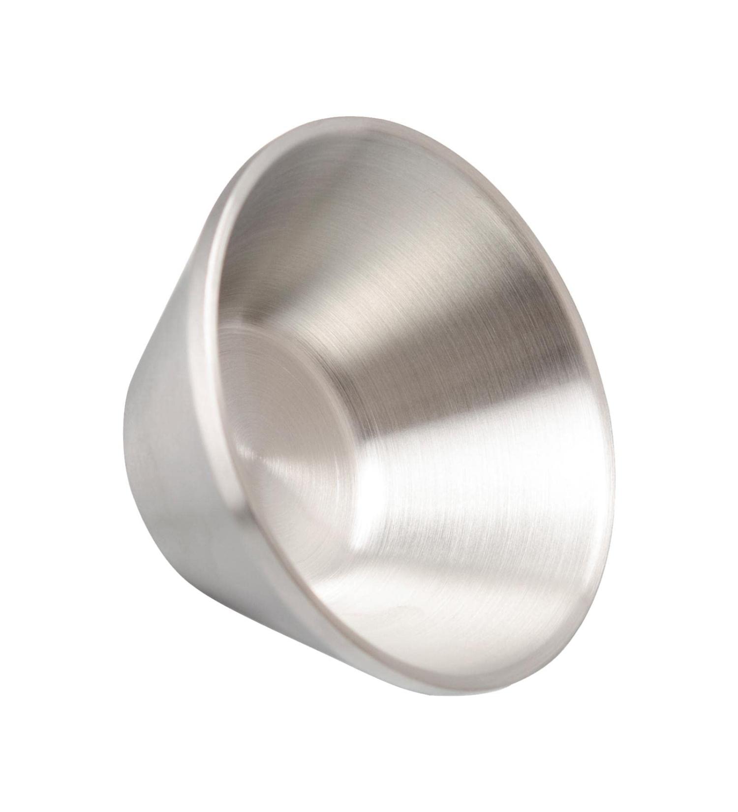 Shop Durable Stainless Steel Shaving Bowl | Robust Barber Shaving Mug for Perfect Shaves - Buy Online on GoSupps.com