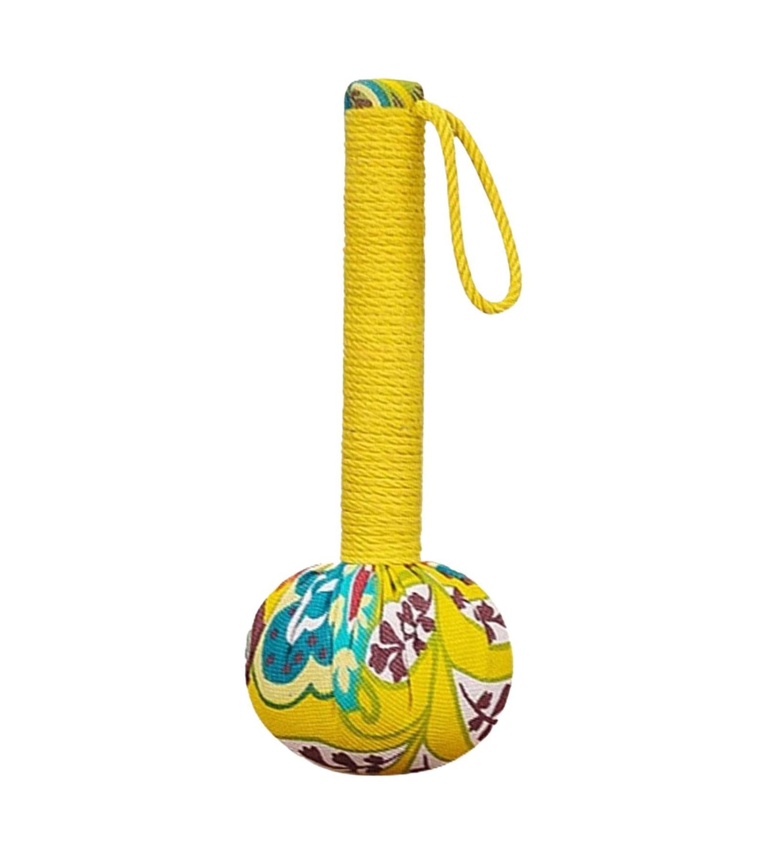 Buy Wermension Handheld Massage Hammer - Full Body Wormwood Massager | 26cm Yellow Tool for Relaxation & Pain Relief - Buy Online on GoSupps.com