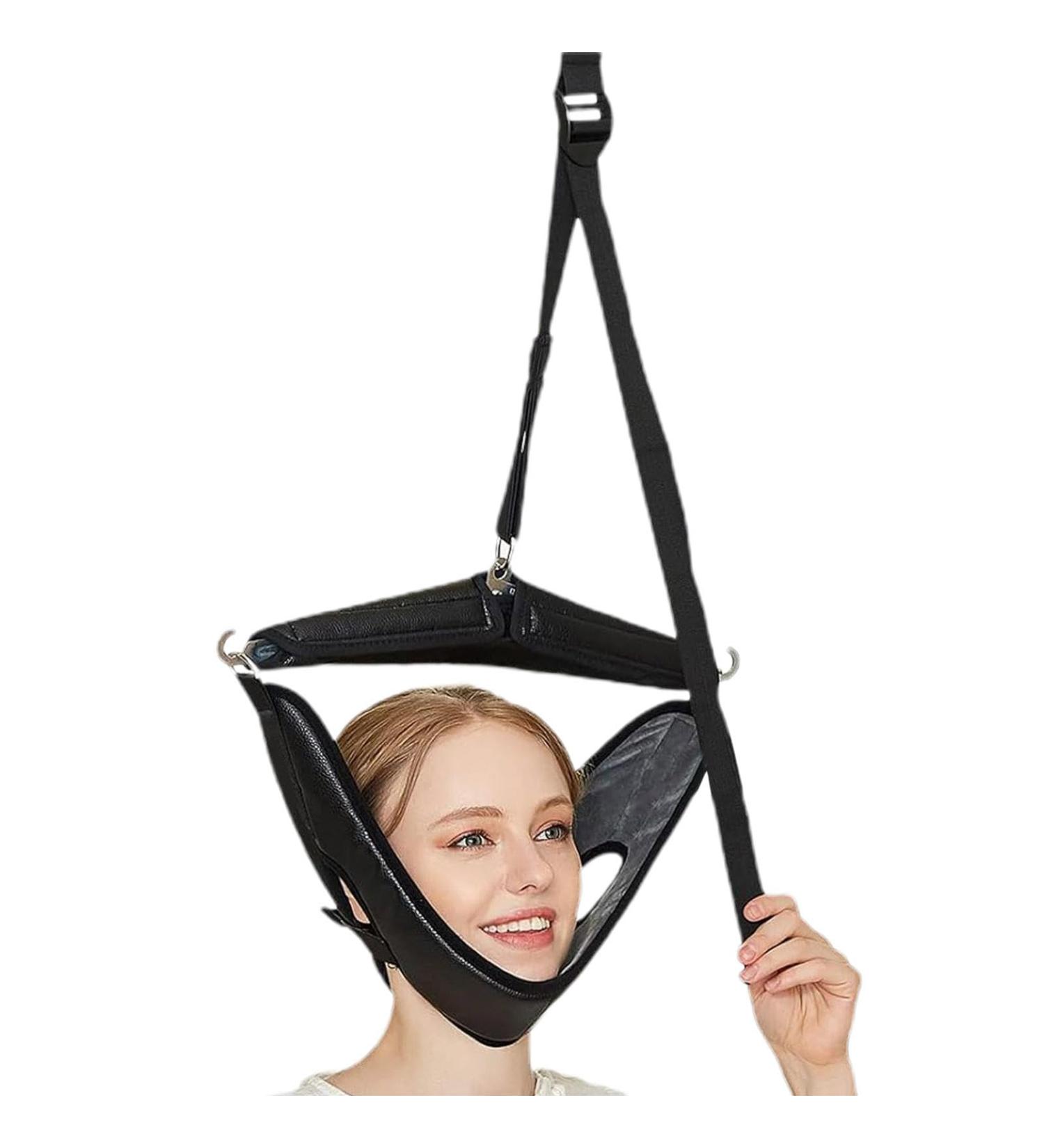 Buy Poupangke Neck Puller - Portable Cervical Traction Device for Home Use | Over-the-Door Neck Traction Corrector | International Shipping Available - Buy Online on GoSupps.com