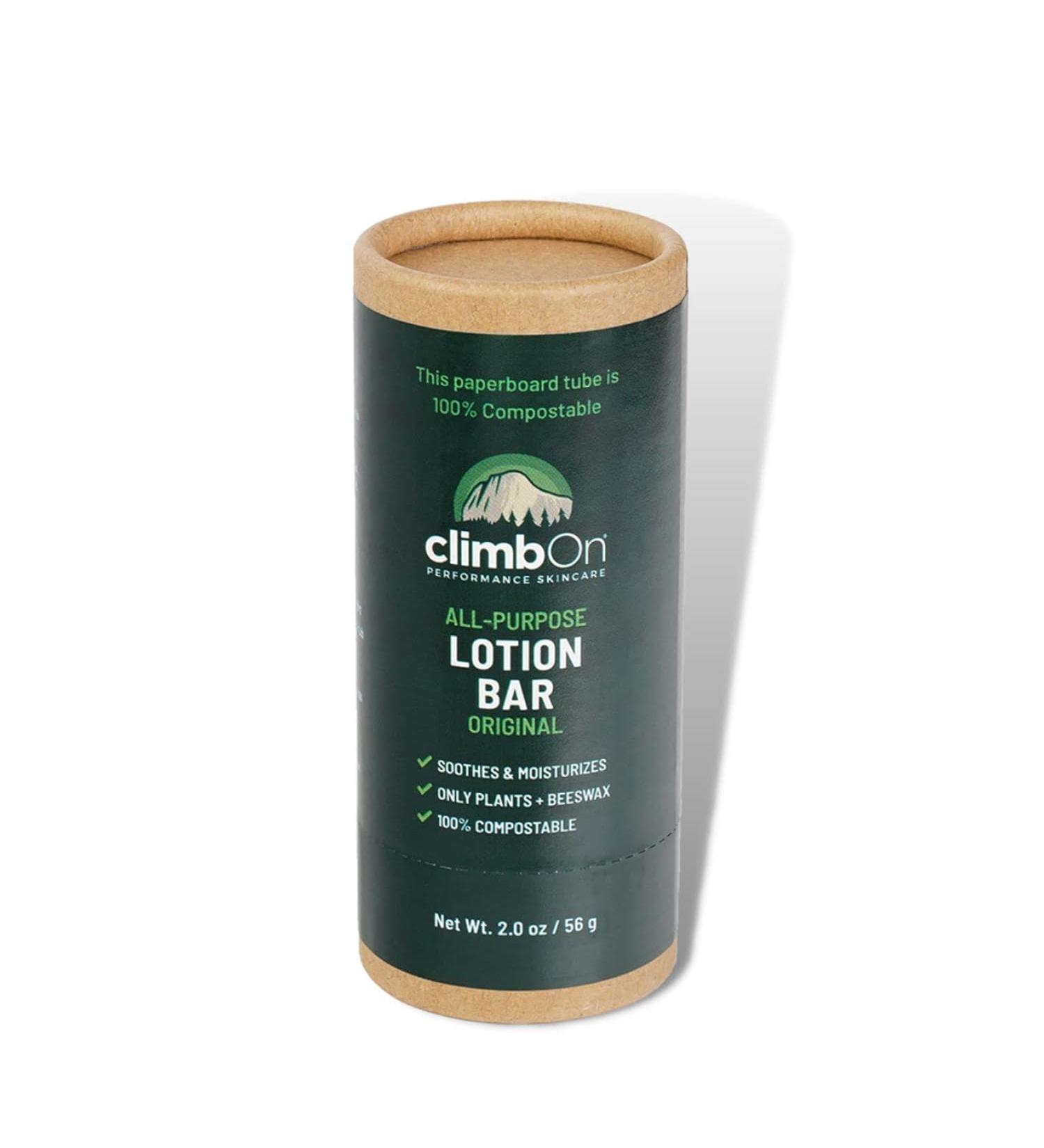 climbOn All Purpose Body Lotion Bar - 2 Oz. - Buy Online on GoSupps.com